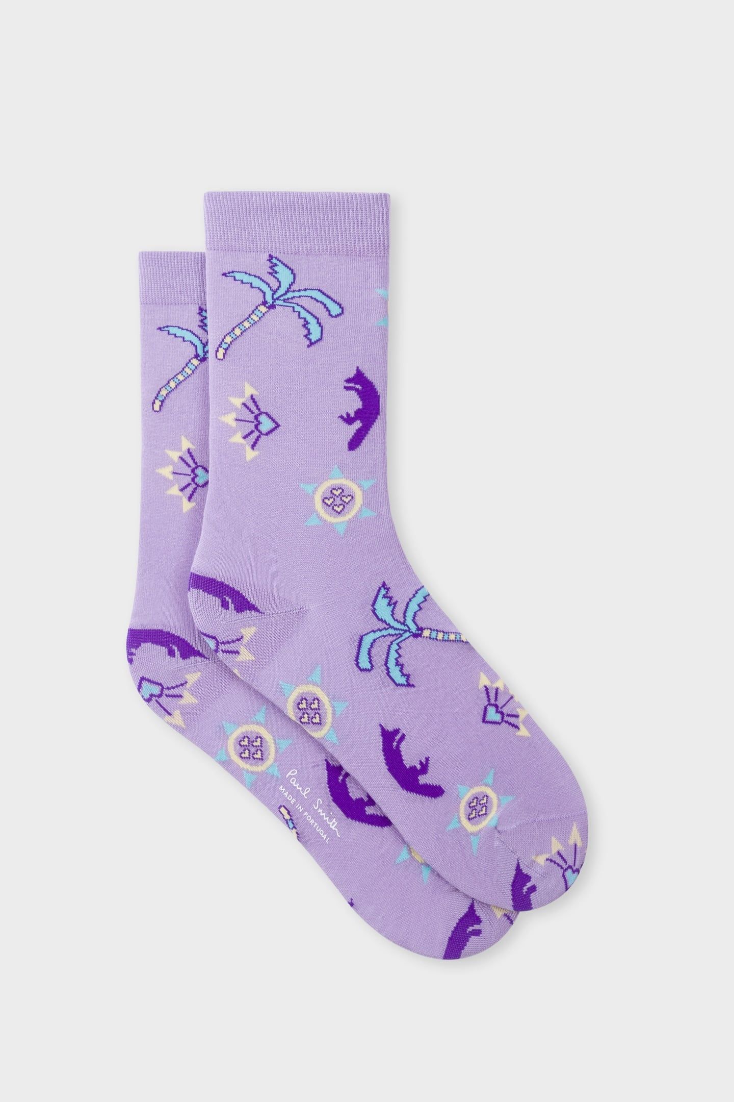 WOMEN SOCK JUDITH MAUVE 1