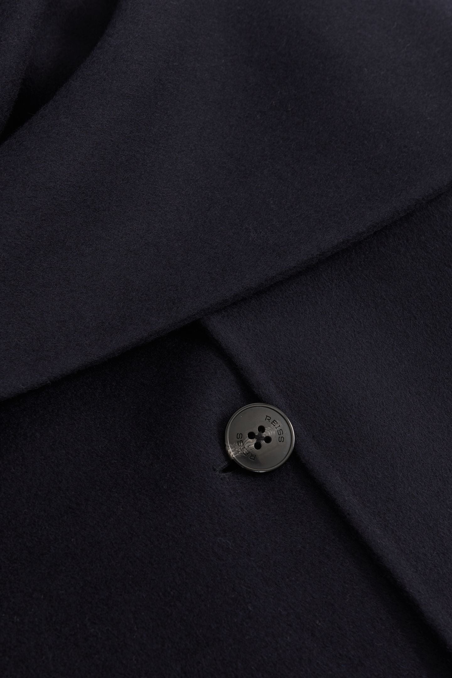 LONG SCARF BLINDSEAM COAT NAVY 4