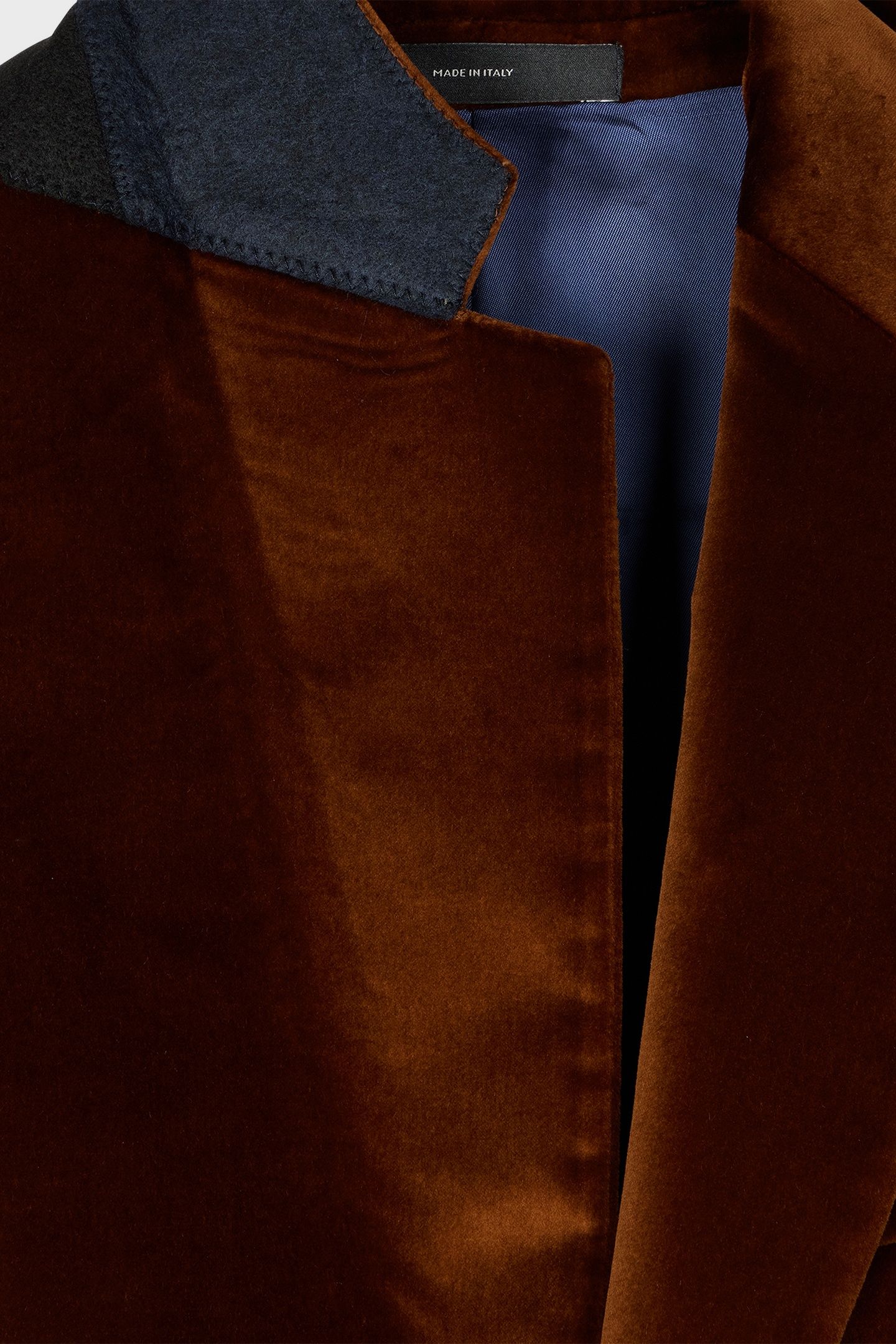 MENS TAILORED FIT 2 BUTTON JACKET BROWN 8