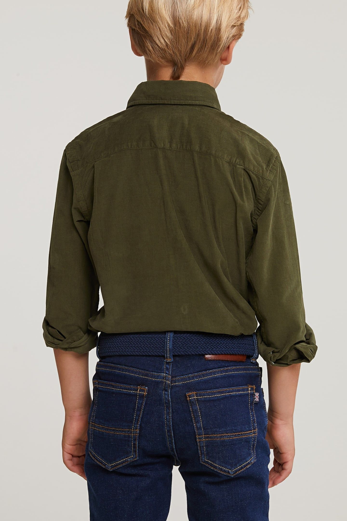 CF LS WLLSTRT BD CLR RIB SHIRT KHAKI 2