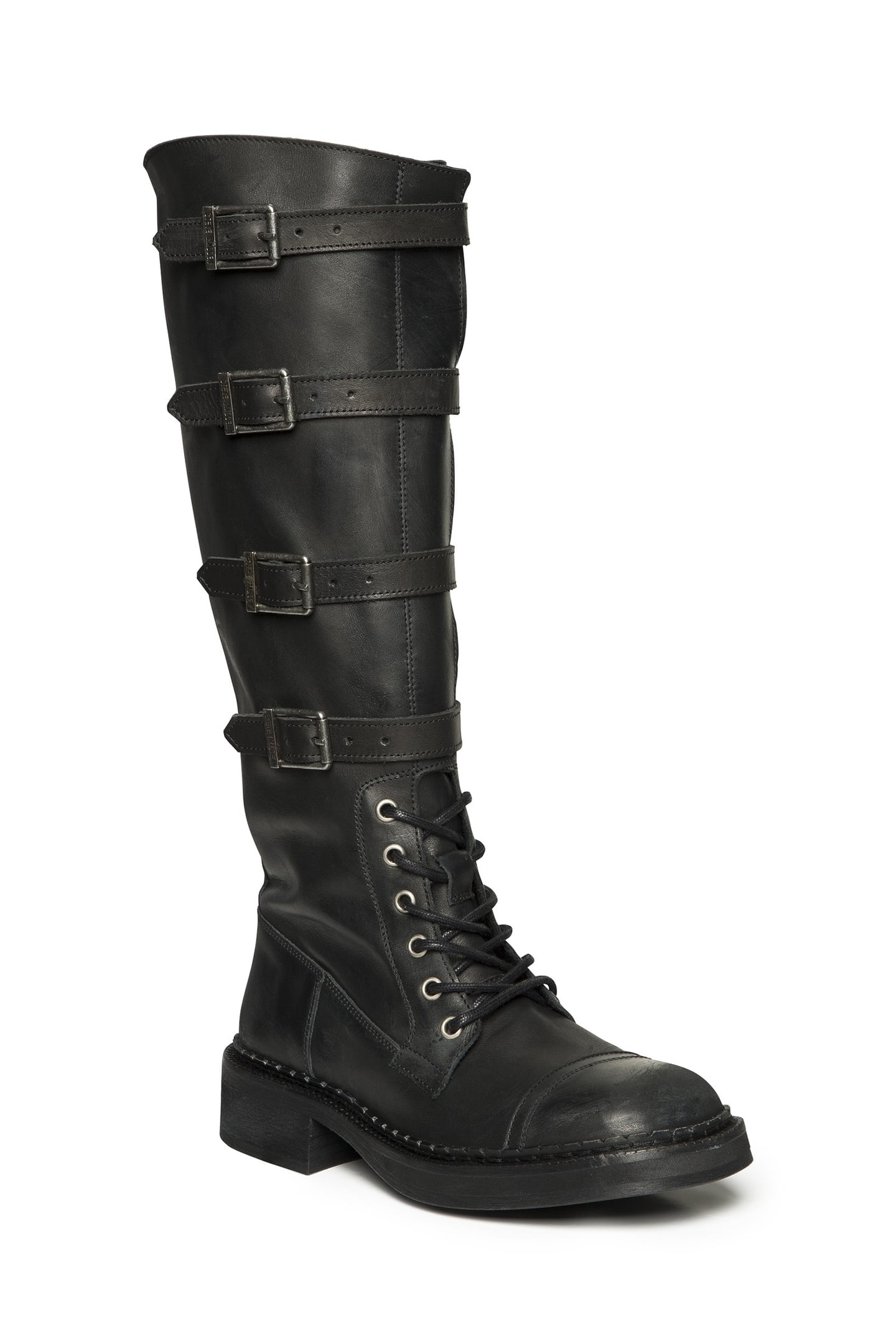 ROX BOOTS BLACK LEATHER 2