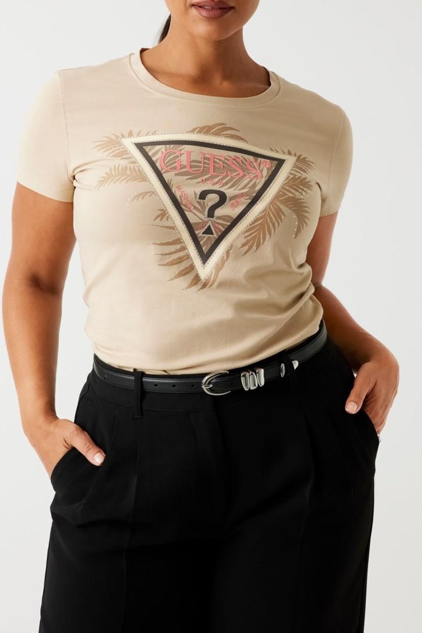 CN SS TRIANGLE PALM FOAMY TAUPE 1
