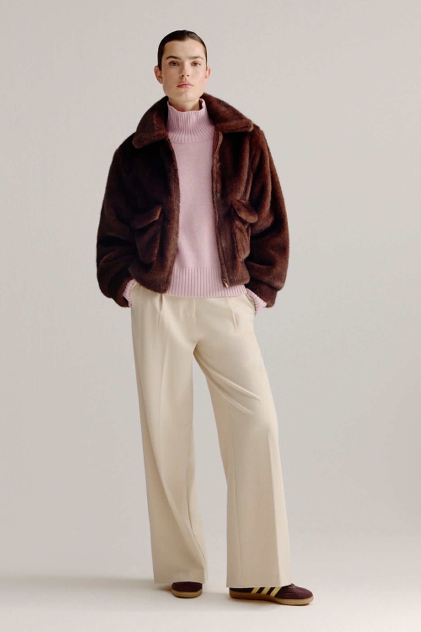 LAURIEN JACKET BROWN 2