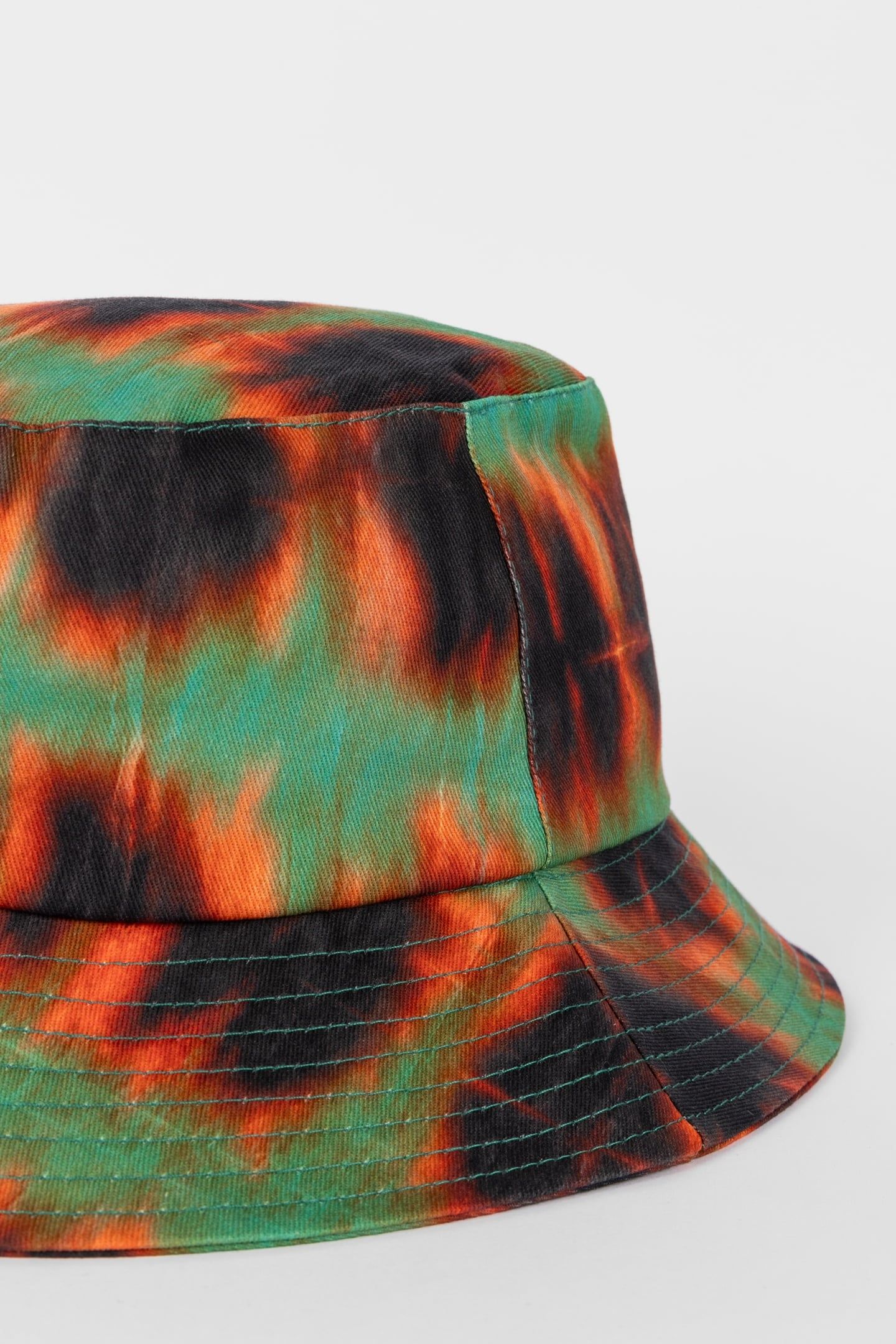 MEN HAT BUCKET SHIBORI BOTTLE GREEN 6