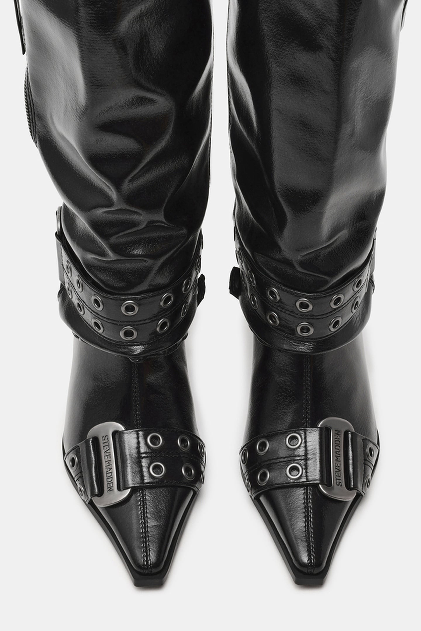 SHOWCASER BOOTS BLACK CRINKLE 5