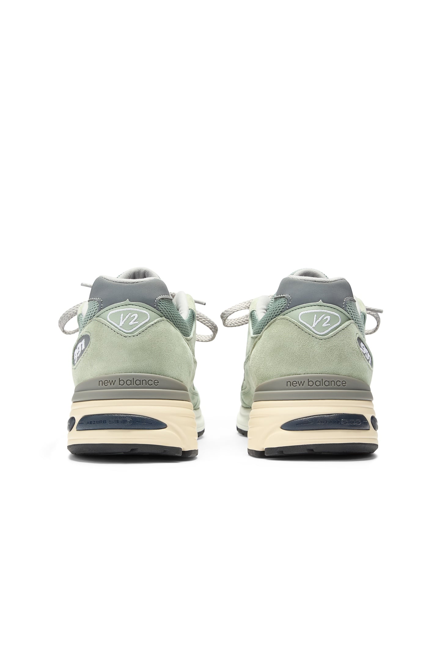 UNISEX MADE IN UK 991V2 SEA GRASS 6