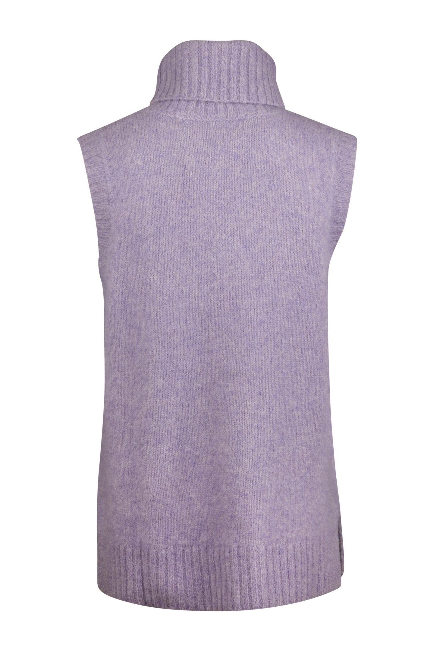 GEORGETTE KNIT VEST PURPLE 2