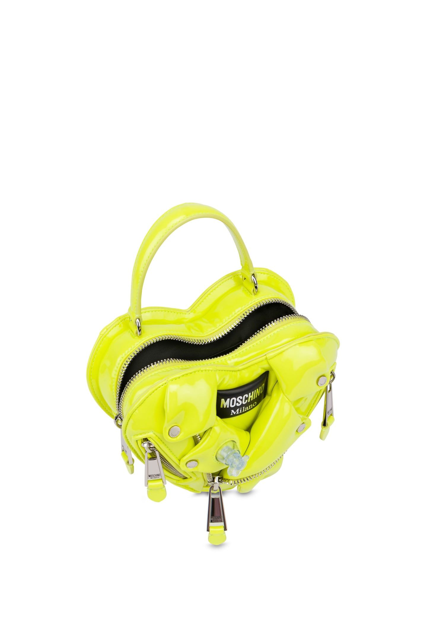 HEART BIKER BAG INFLATABLE EFFECT GREEN 3