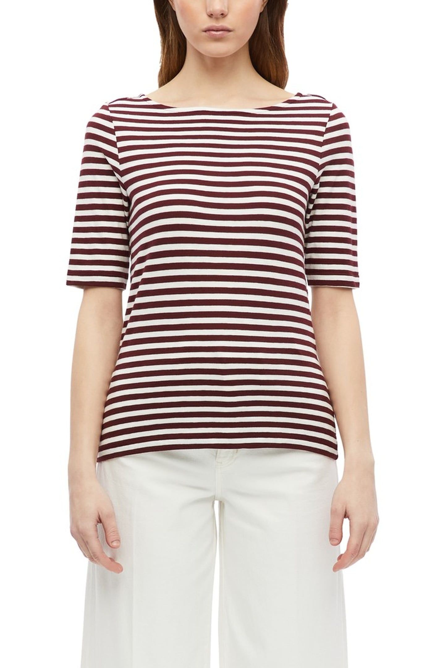 S.OLIVER T-SHIRTS BURGUNDY 1
