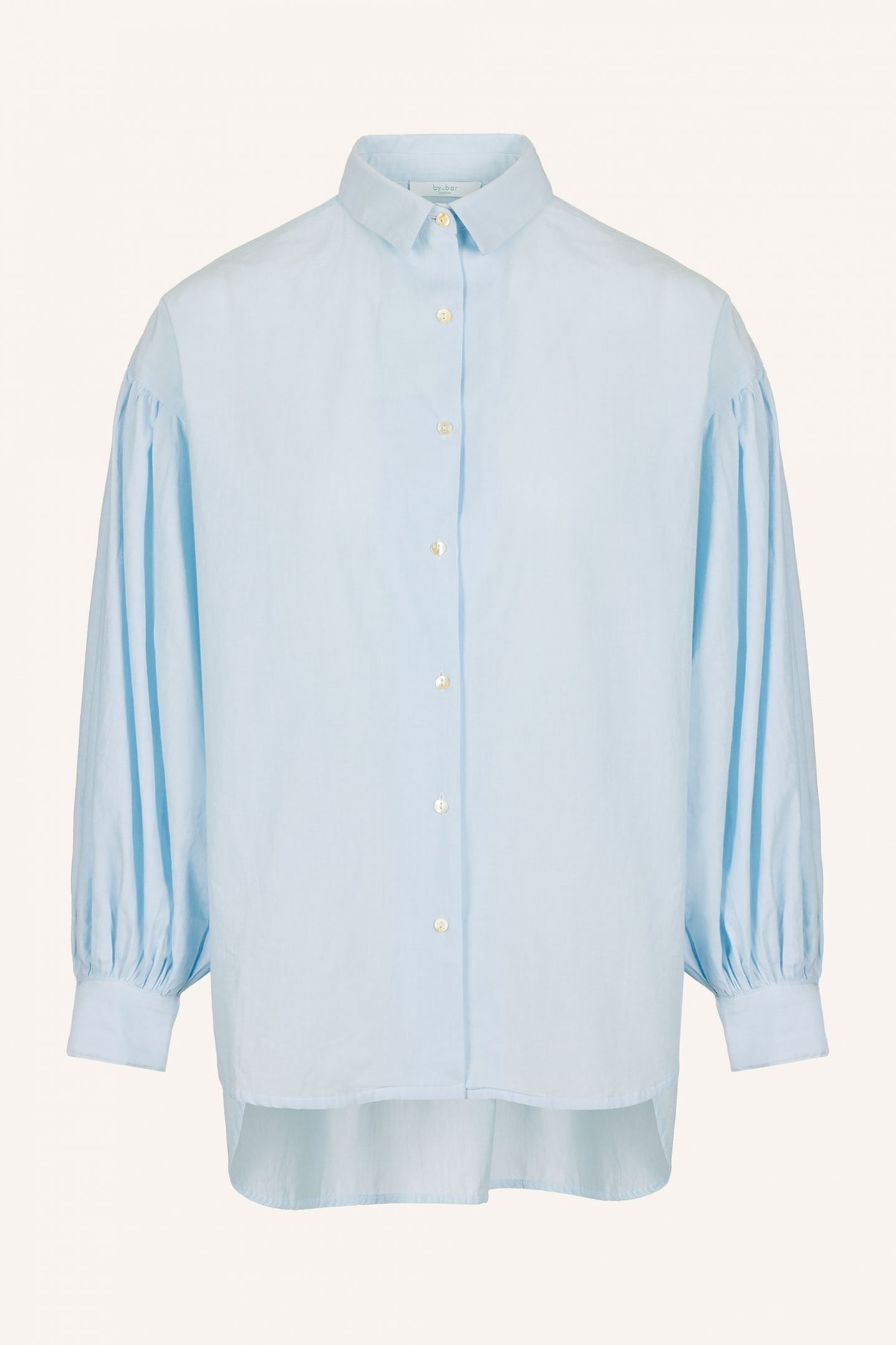 SARAH CHAMBRAY BLOUSE LIGHT BLUE 5