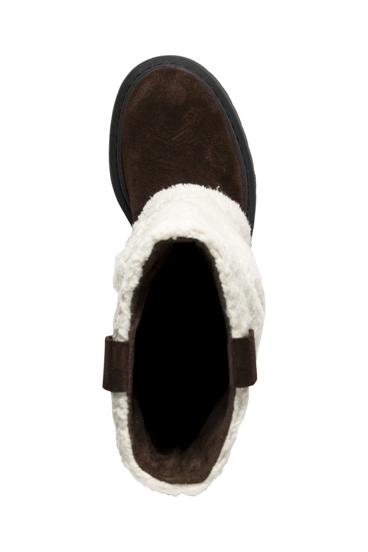GODIVA BOOTS BEIGE/DARK BROWN 5