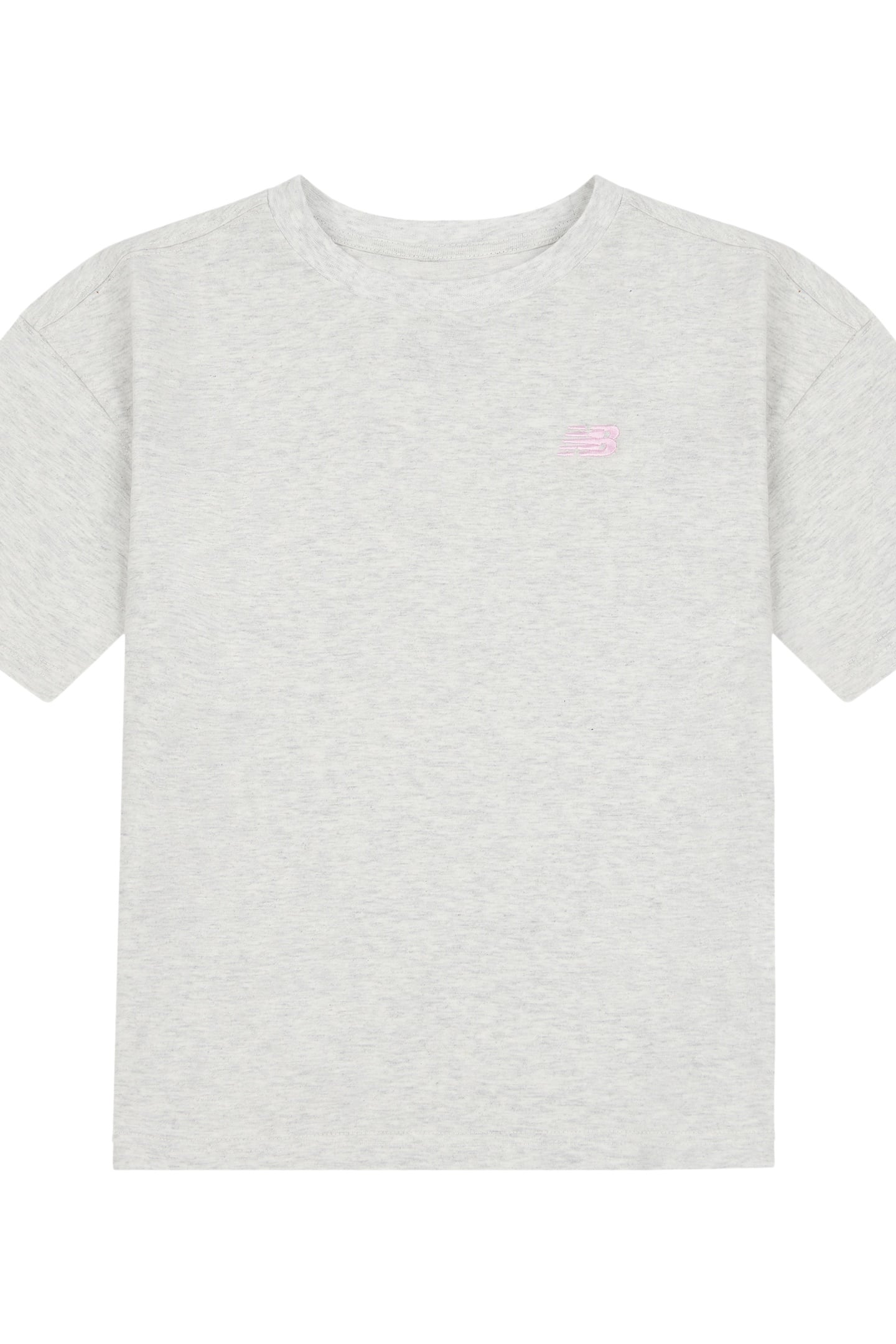 GRADE GIRLS SMALL LOGO JERSEY T-SHIRT ASH 5