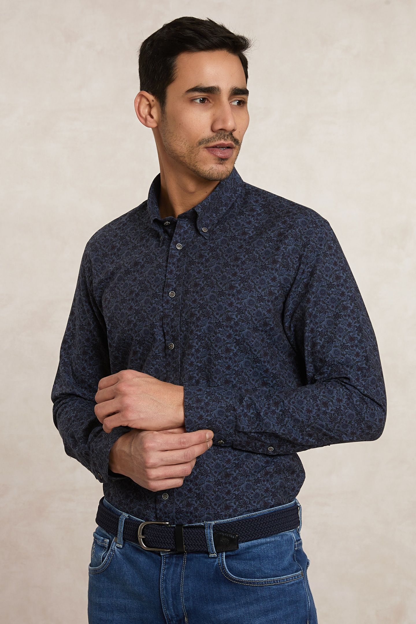 CUSTOM FIT FANTASY SHIRT MULTI 3