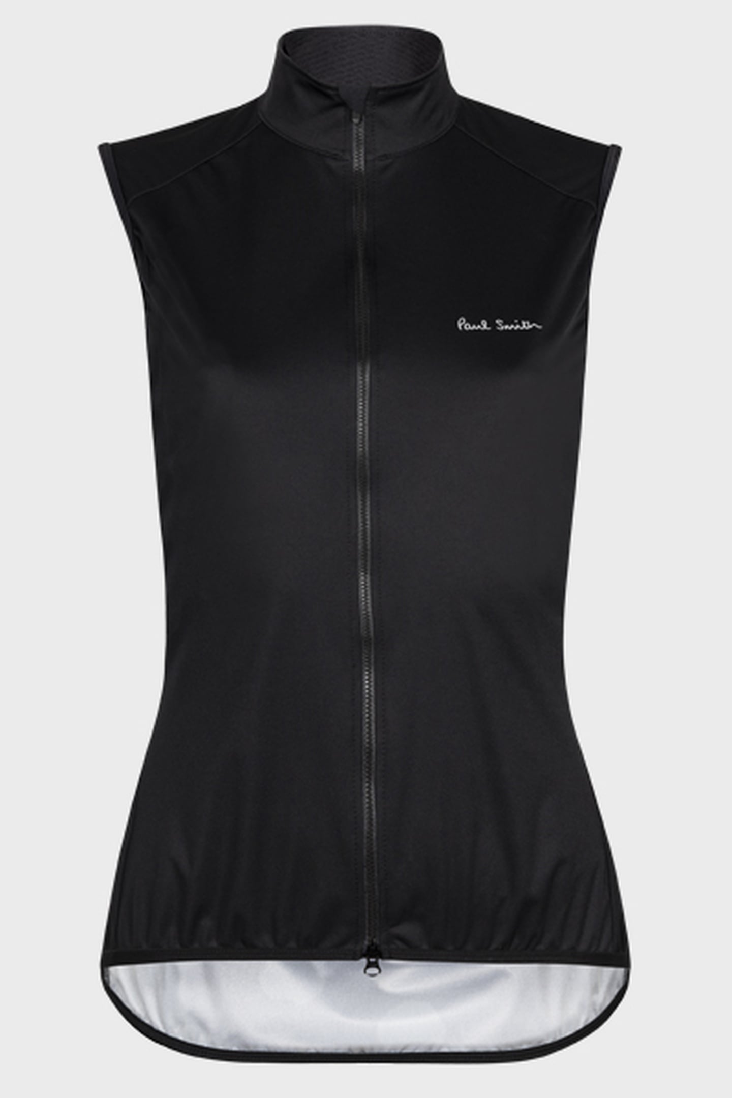 WOMENS CYCLE GILET POLKA BLACK 1