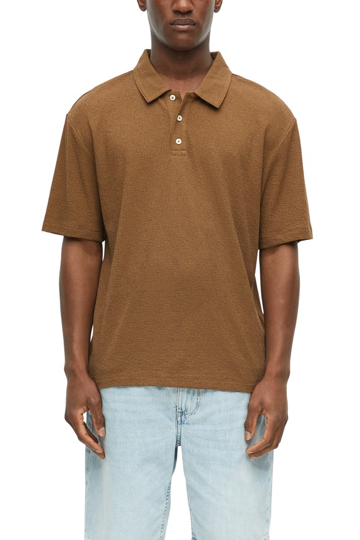 S.OLIVER POLOSHIRTS BROWN 1