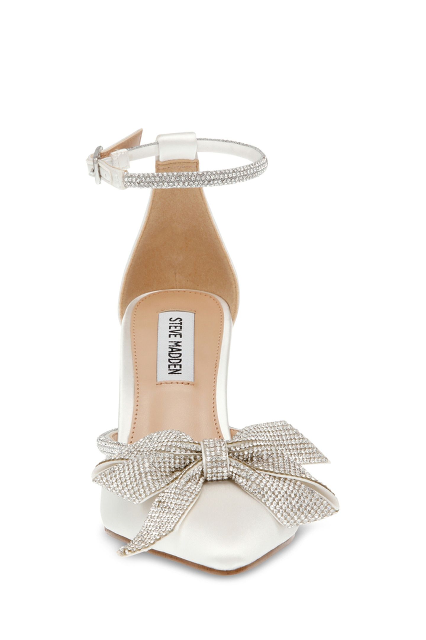 LUMIERE PUMPS IVORY SATIN 4