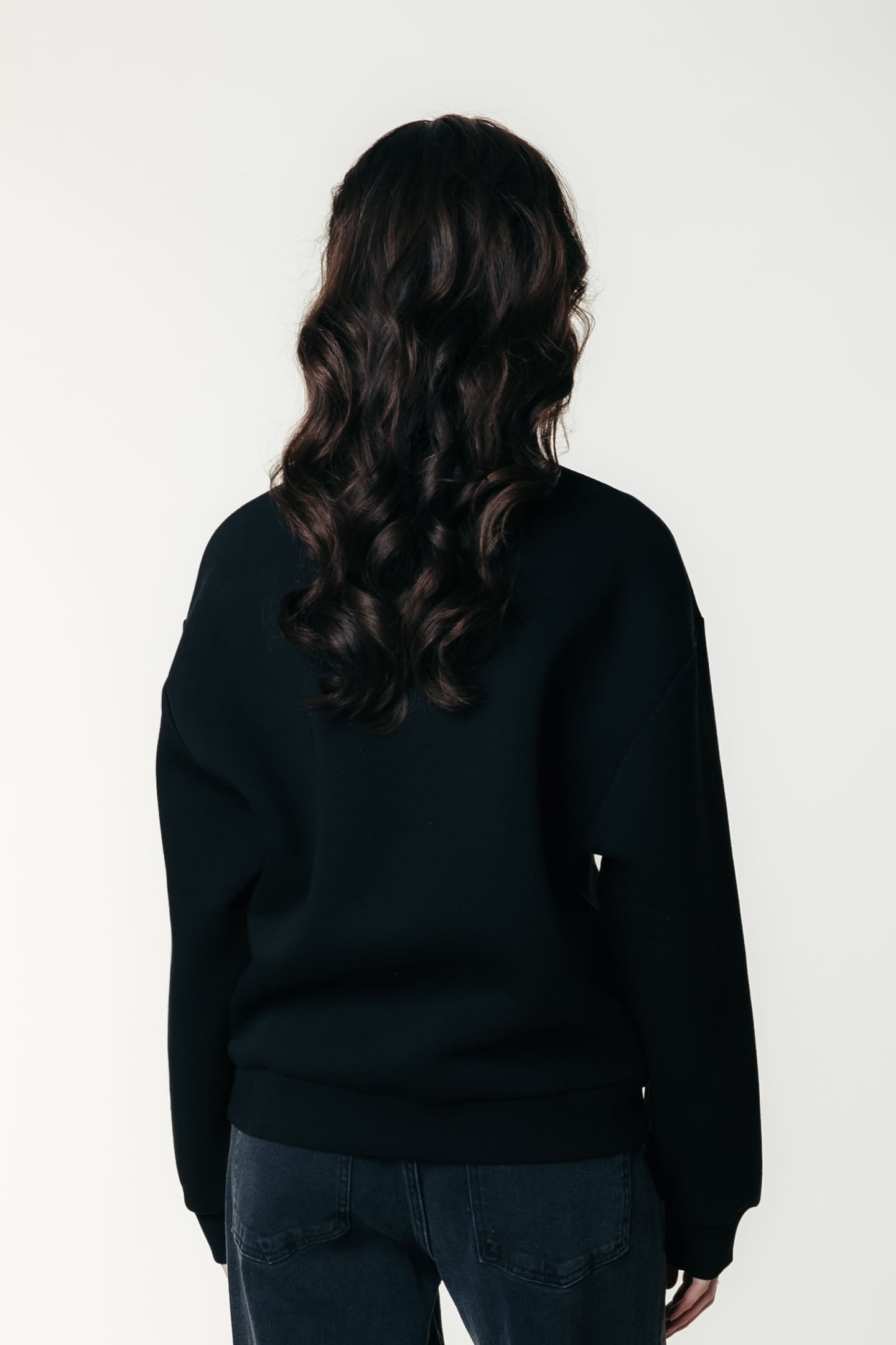 CR VARSITY RELAXED SWEAT BLACK 3