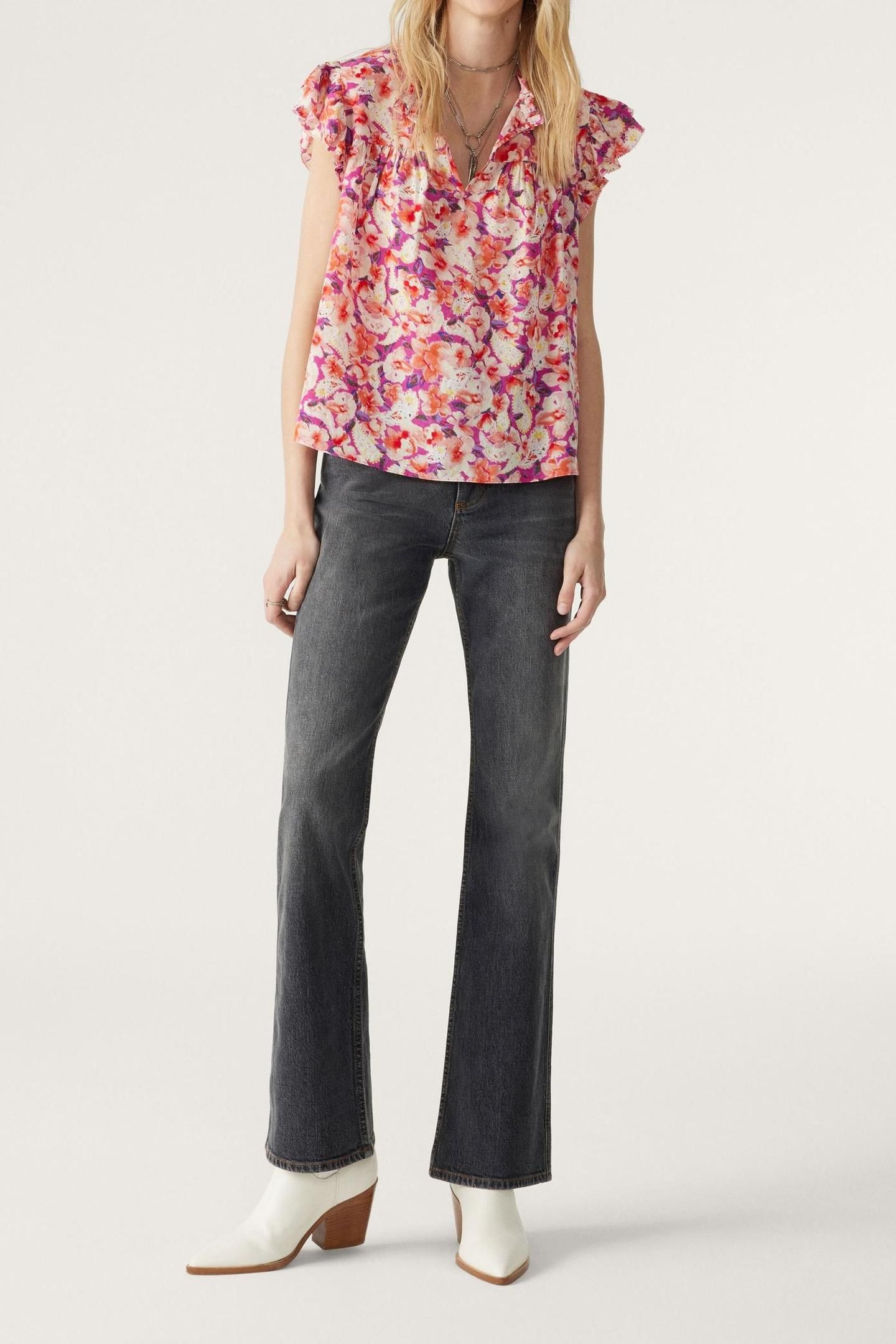 SLEEVELESS TOP FUSHIA 4
