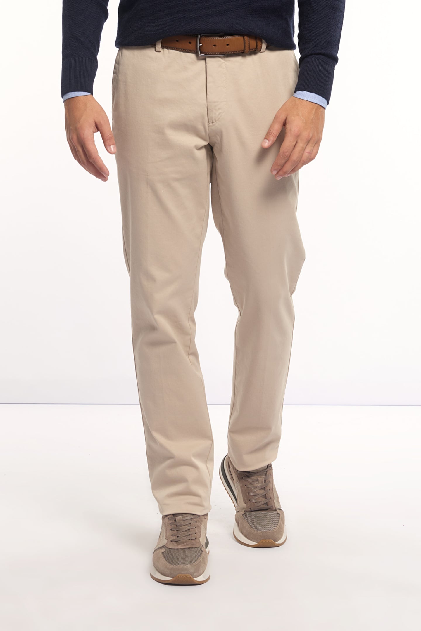BASIC CHINO STRETCH BEIGE 1