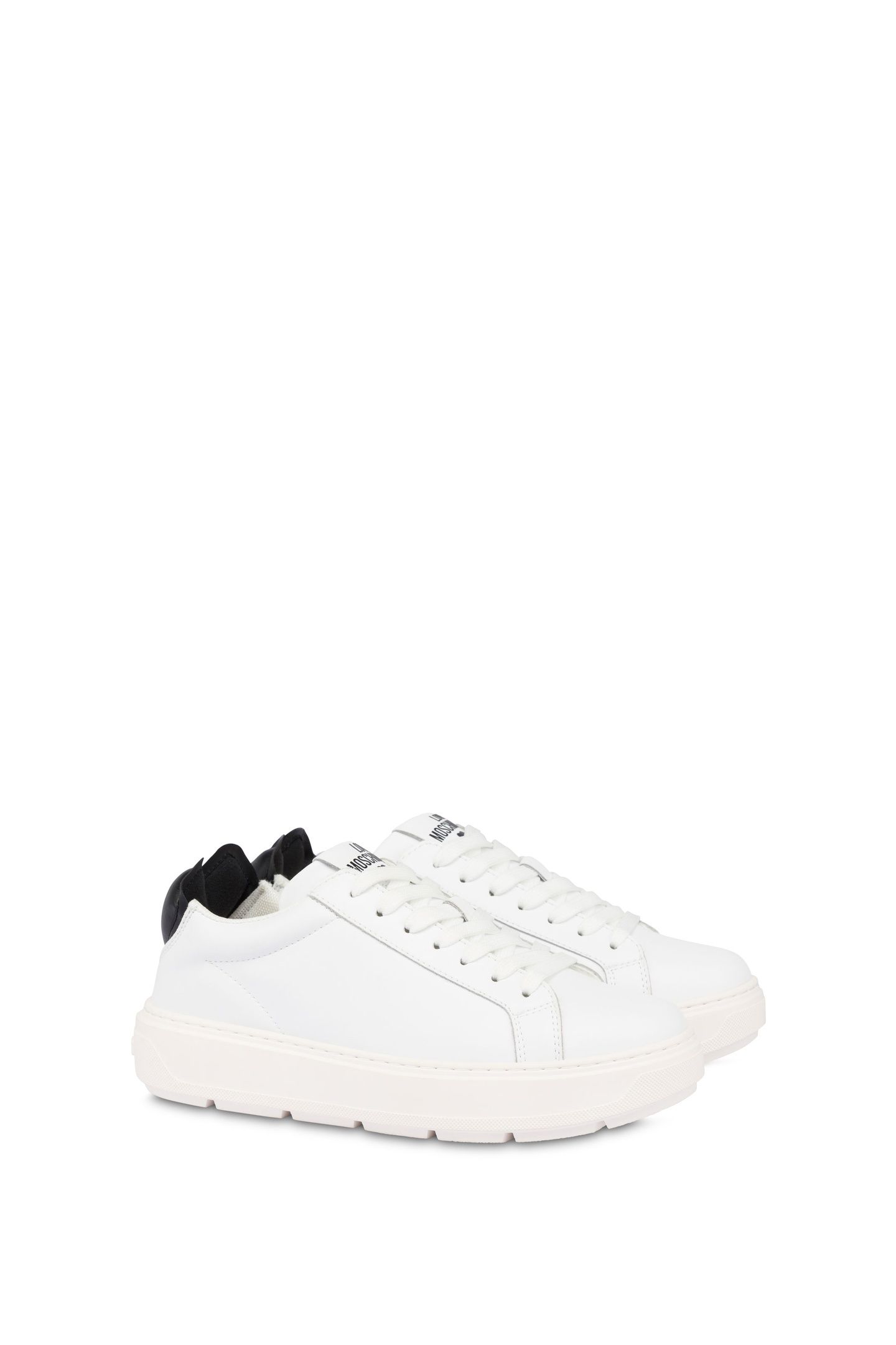LOVE MOSCHINO WHITE SNEAKERS WHITE 2