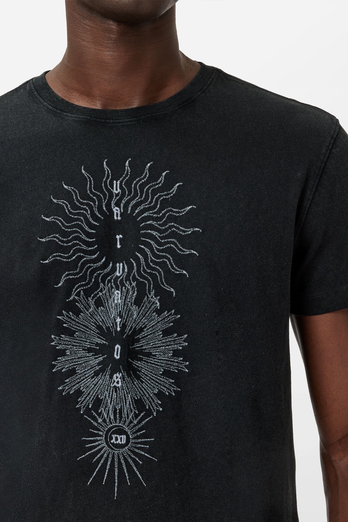 SS CREW TEE - VARVATOS RAYS BLACK 3