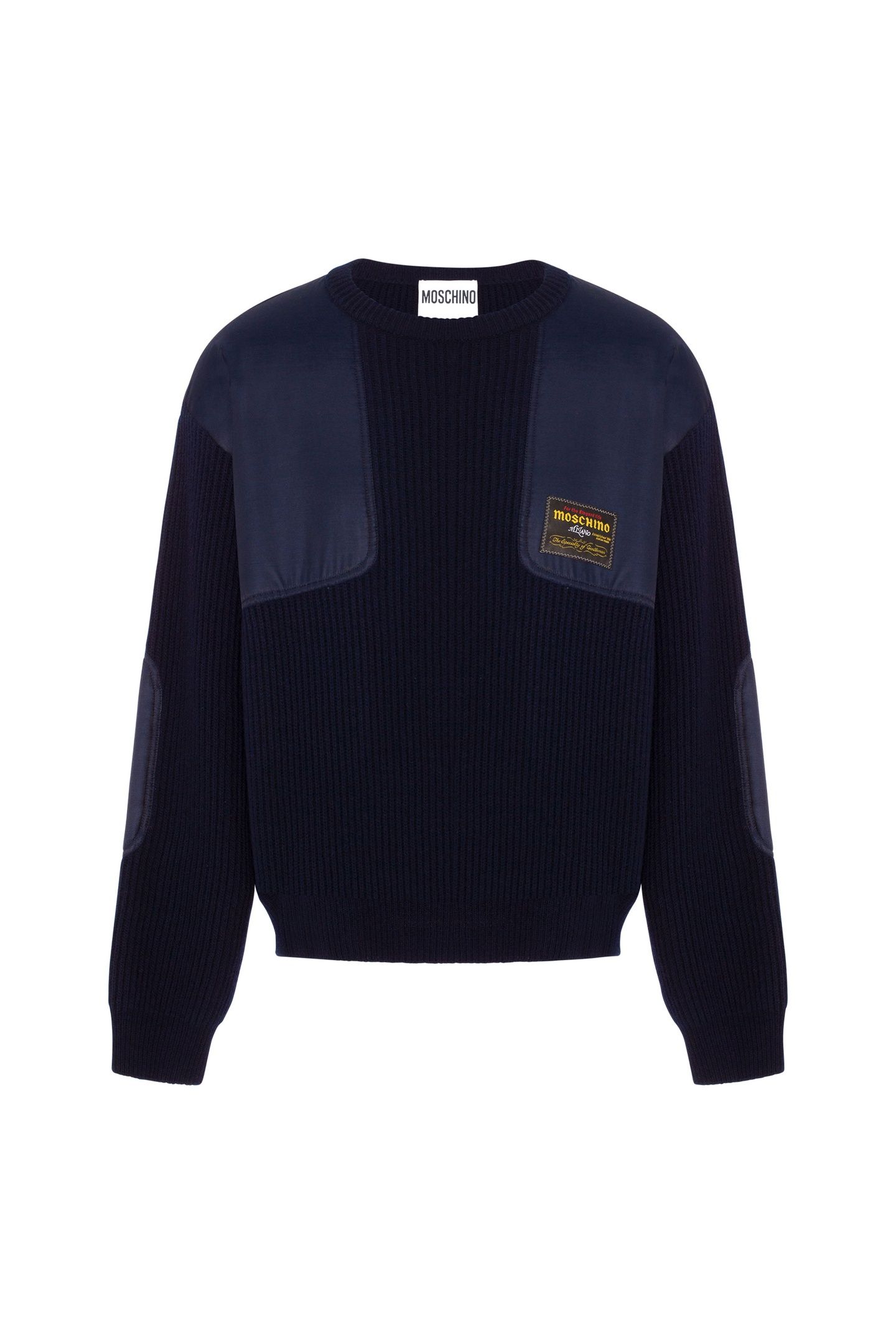 WOOL PULLOVER INSIDE OUT BLUE 3