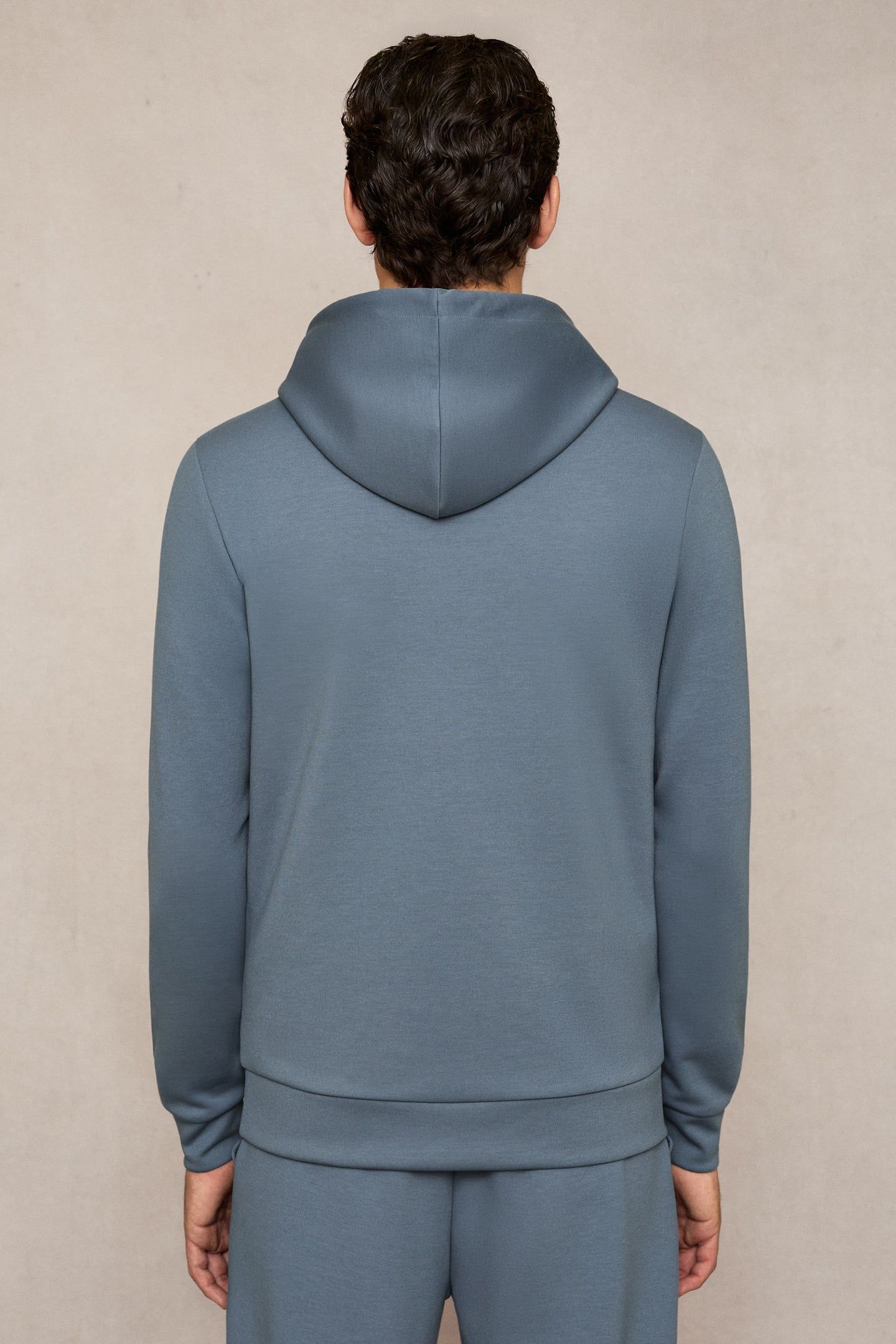 LS INTERLOCK HOODY AIRFORCE BLUE 2