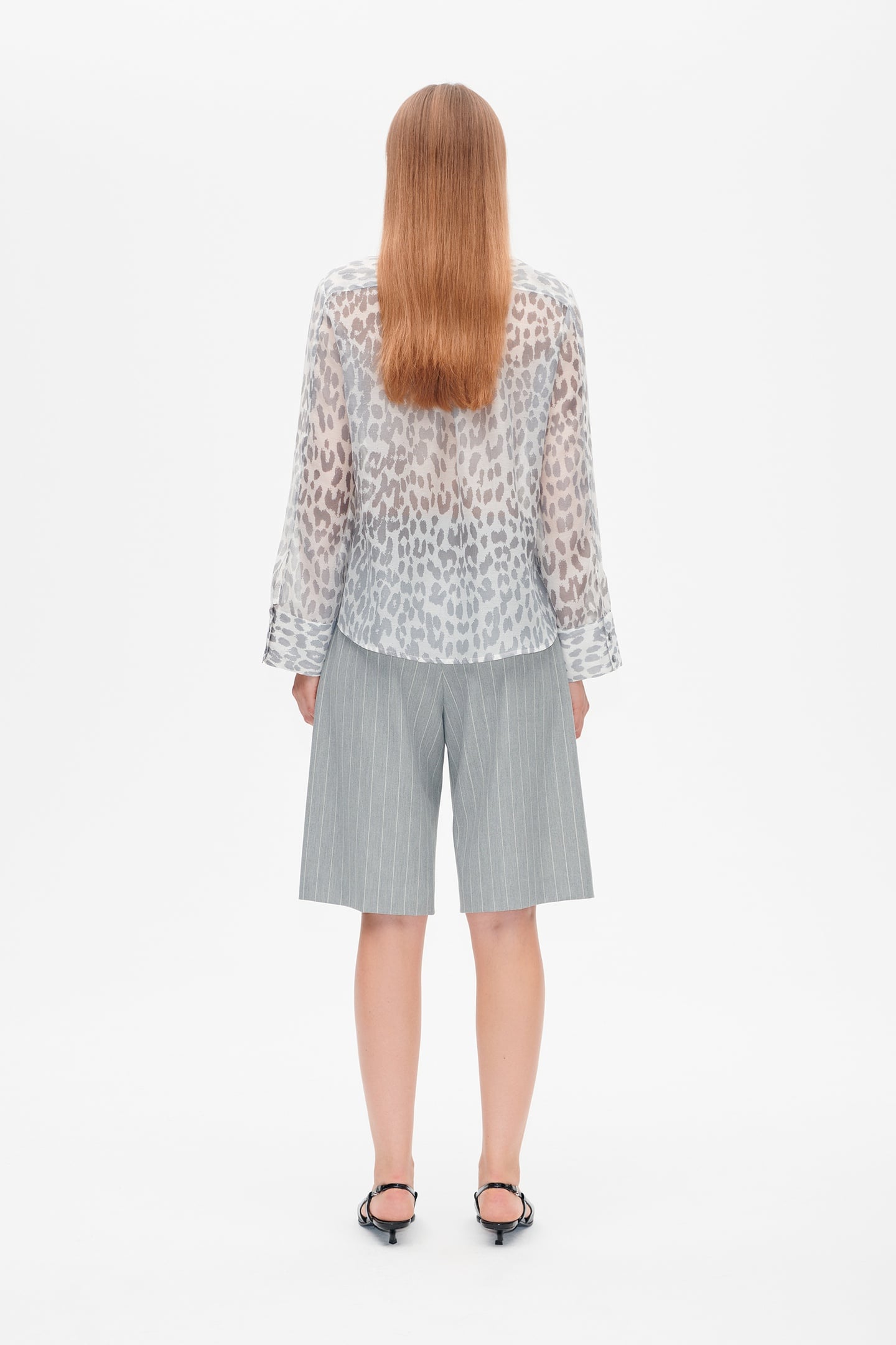 MIRANDA SHIRT GREY OFFICE LEOPARD 3