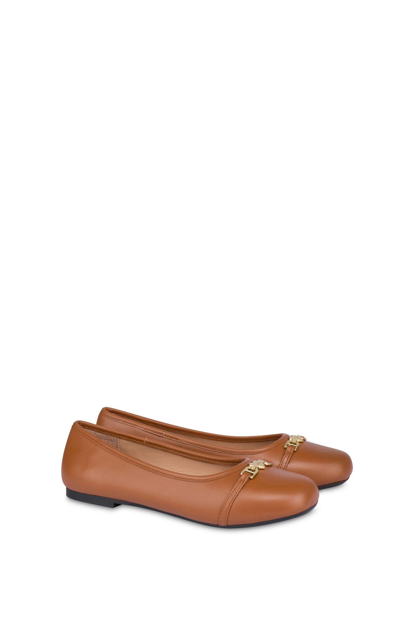 NAPPA LEATHER BALLET FLATS RED 2