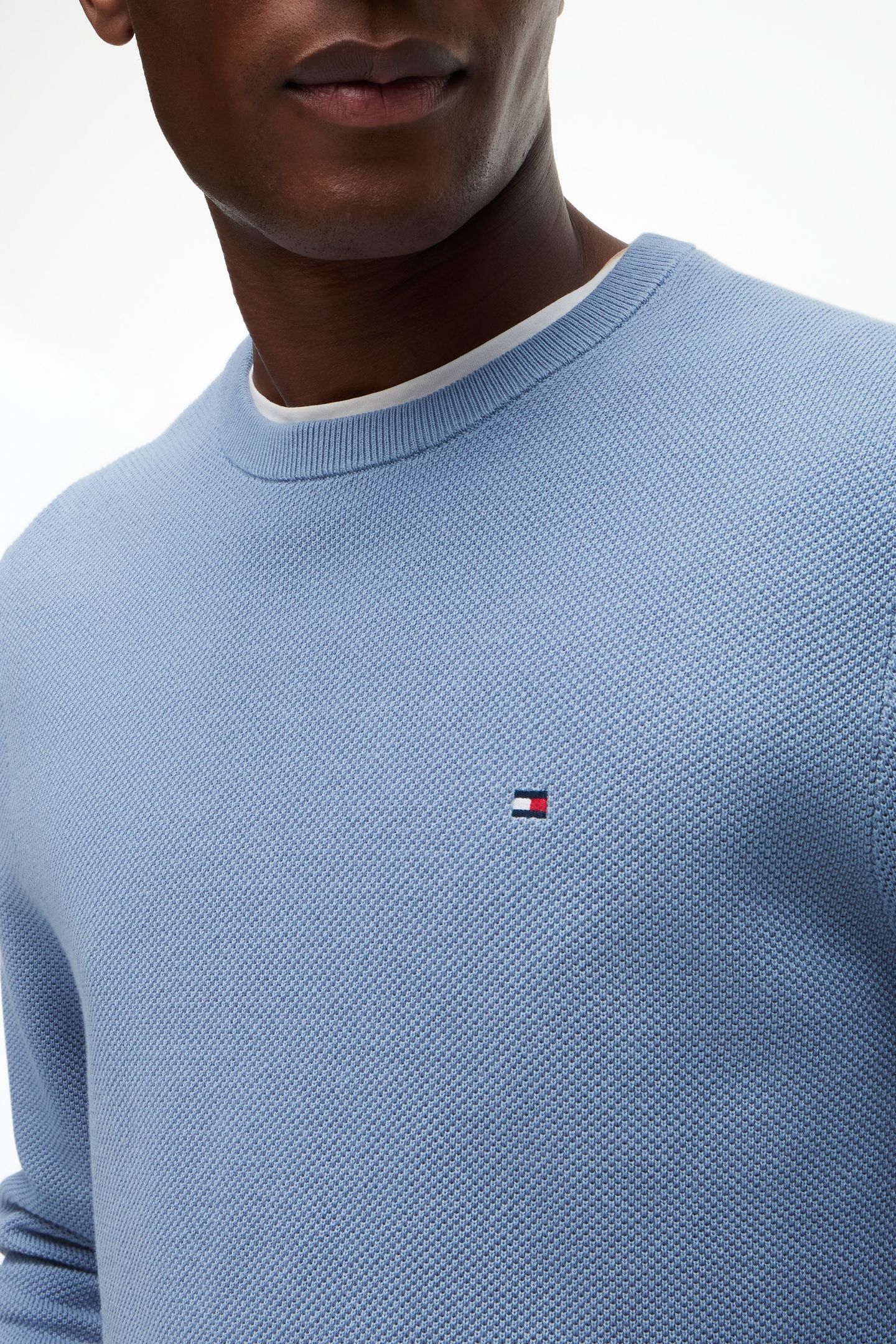 ESSENTIAL STRUCTURE SWEATER BRISK BLUE 6