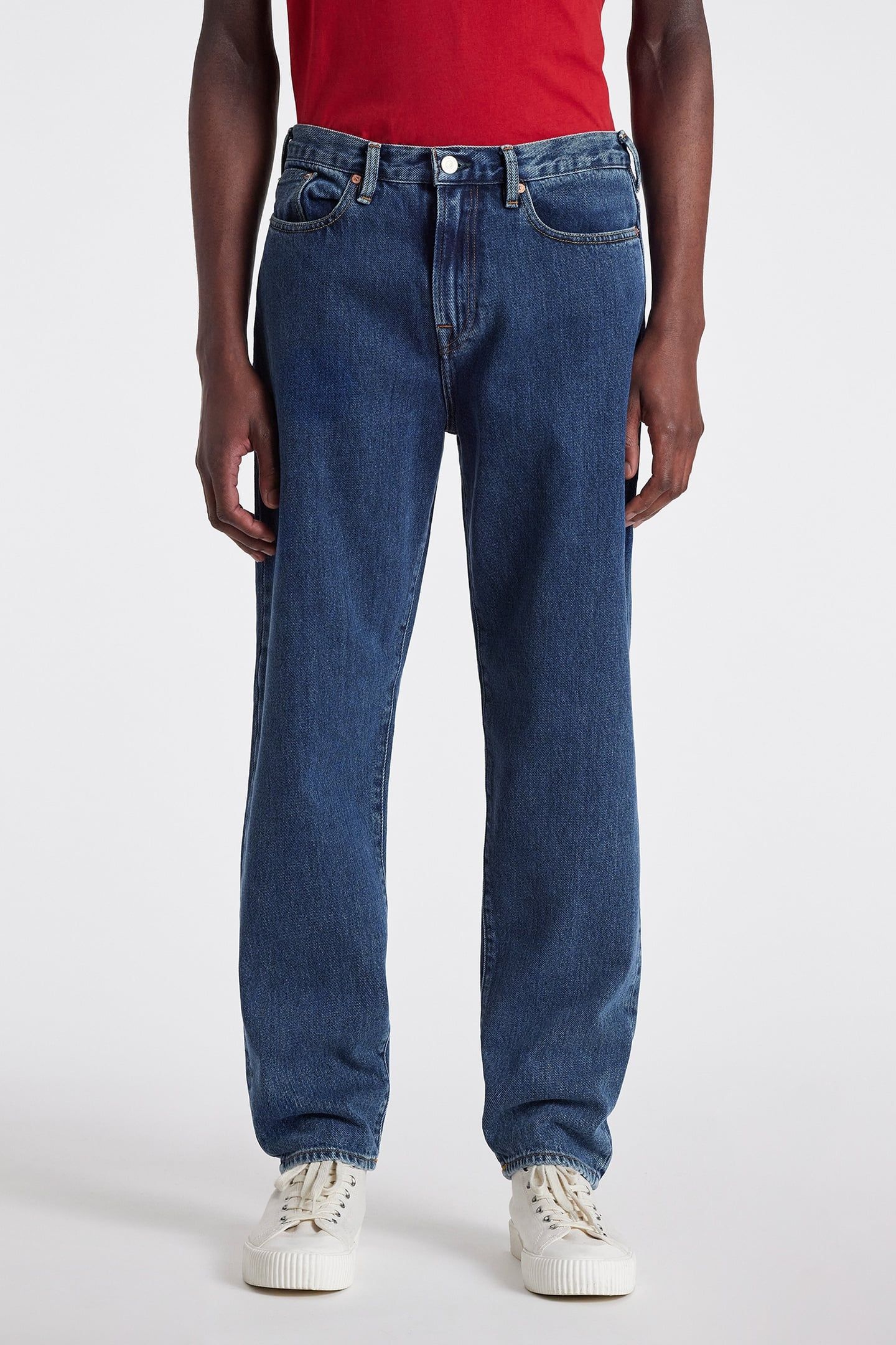 MENS TAPERED FIT JEAN MEDIUM BASE 1