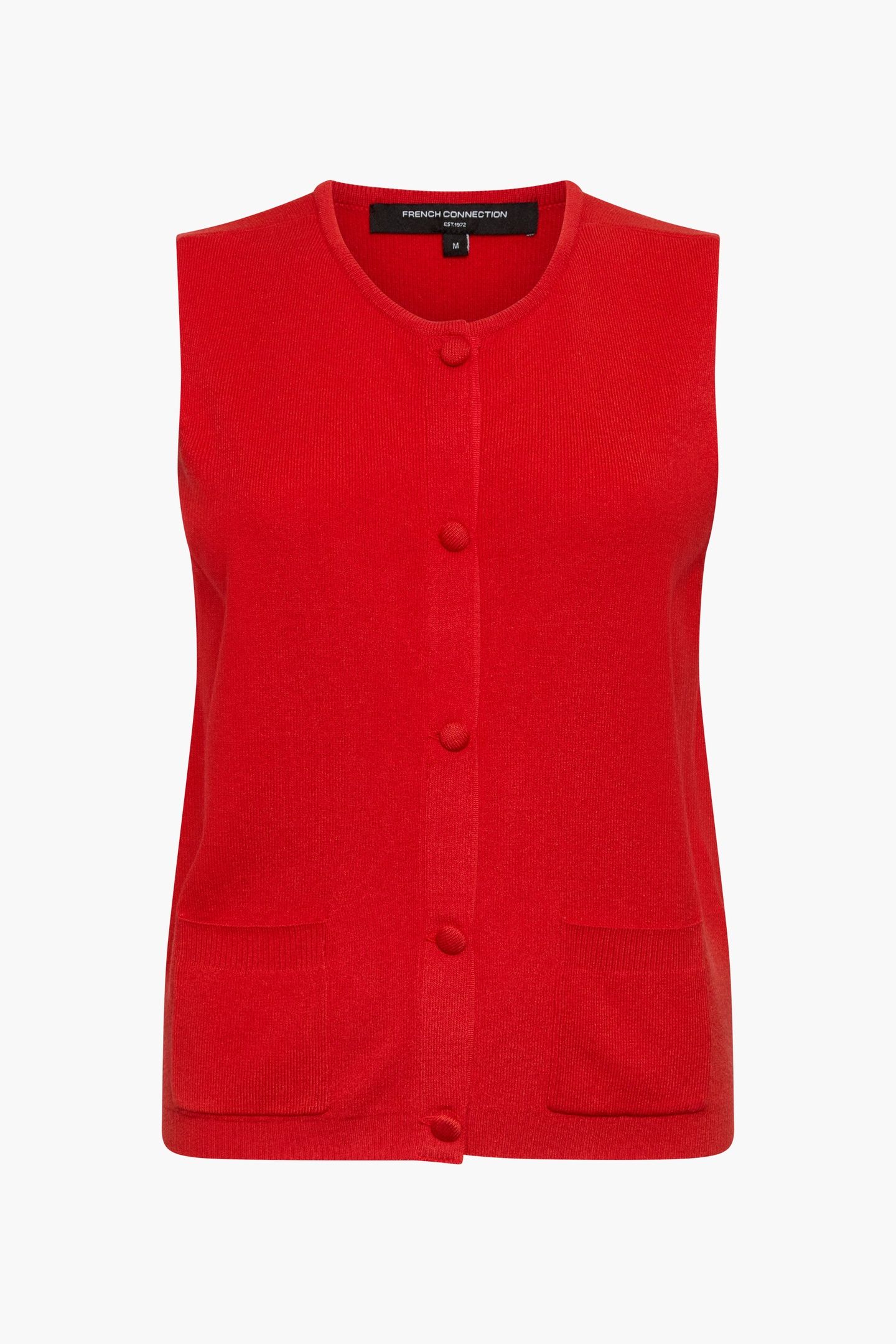 COSYSOFT KNIT VEST MARS RED 3