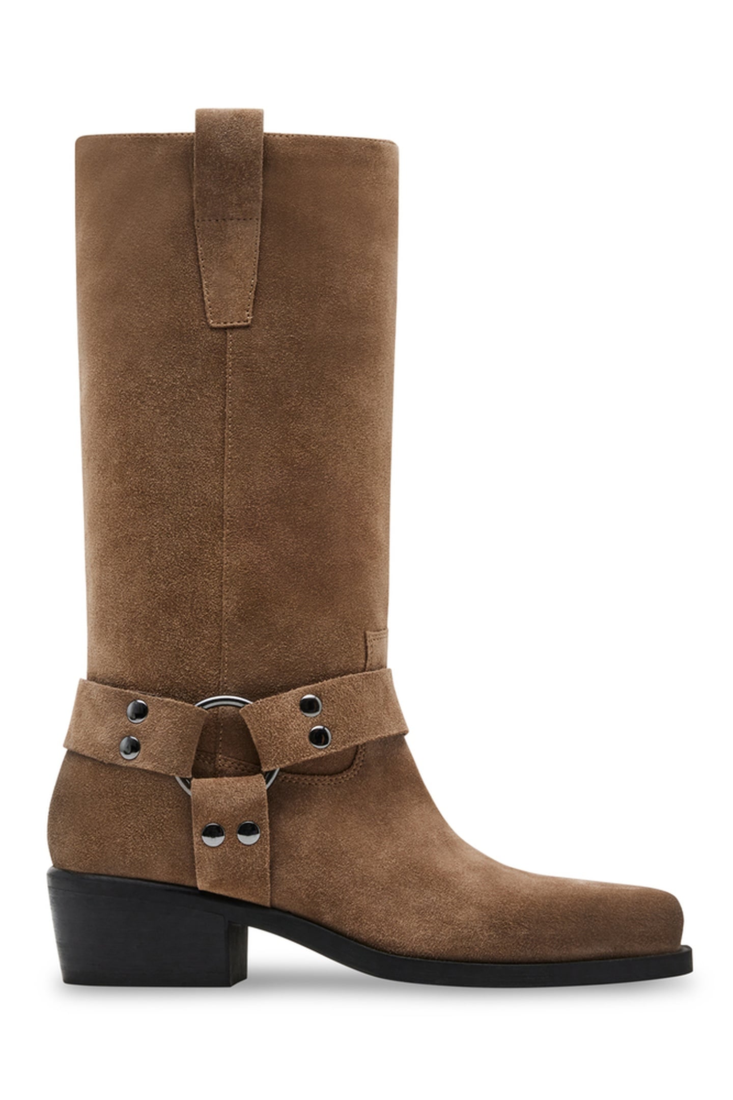 RUSKIN BOOTS TAUPE SUEDE 1