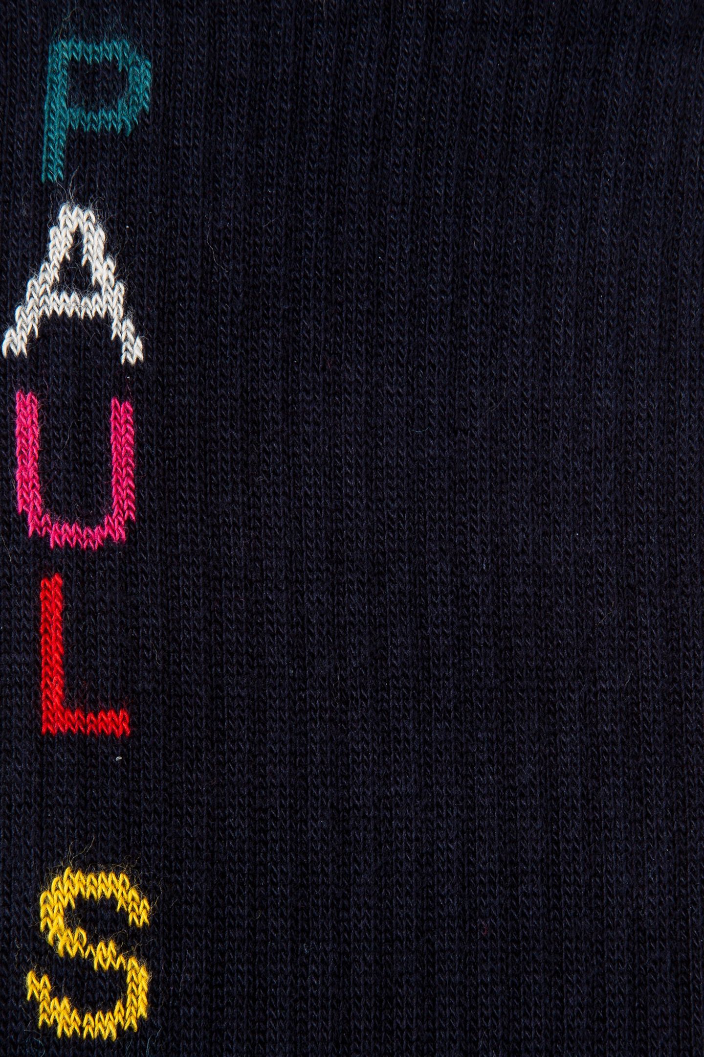 MEN SOCK BACK LOGO NAVY 3