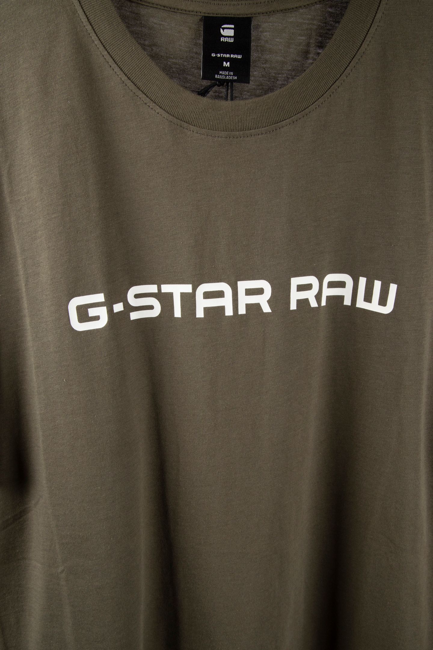 G-STAR RAW SLIM T-SHIRT SHADOW OLIVE 2