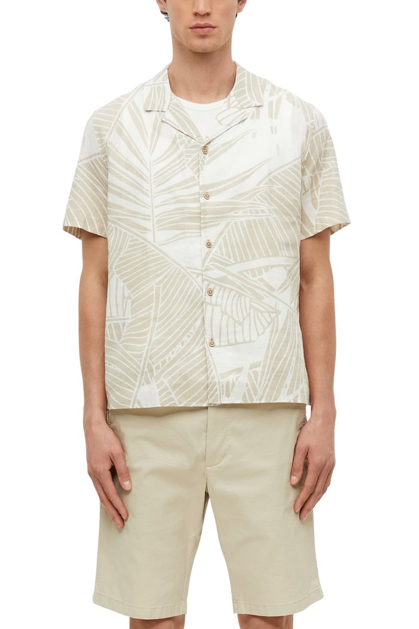 S.OLIVER SHIRTS BEIGE 1