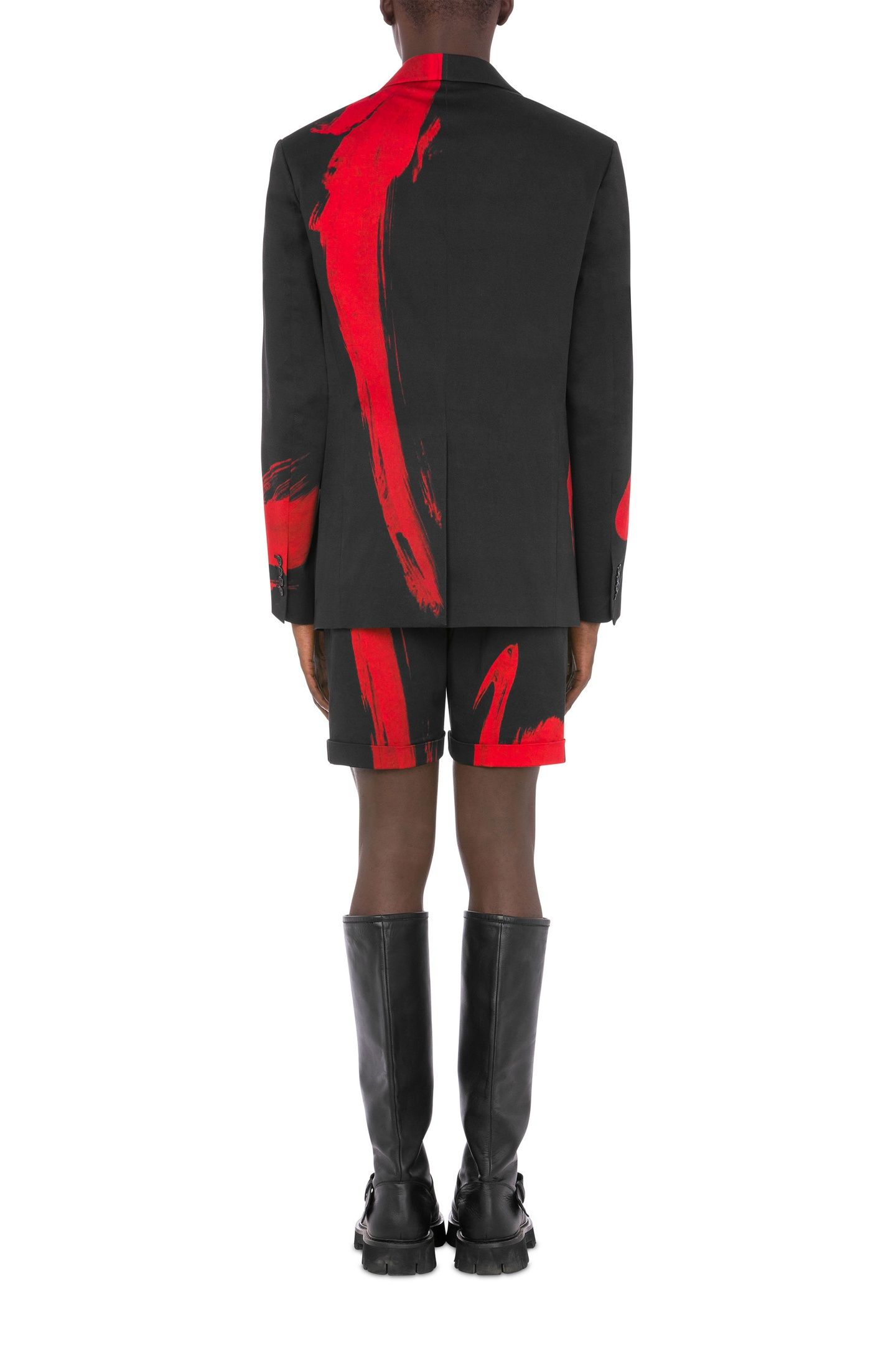 STRETCH GABARDINE JACKET TONY VIRAMONTES ARCHIVE BLACK 2