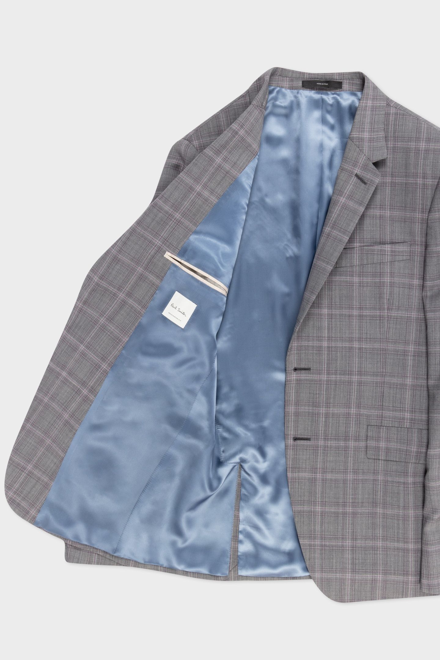 MENS SLIM FIT 2BTN SUIT GREY 5
