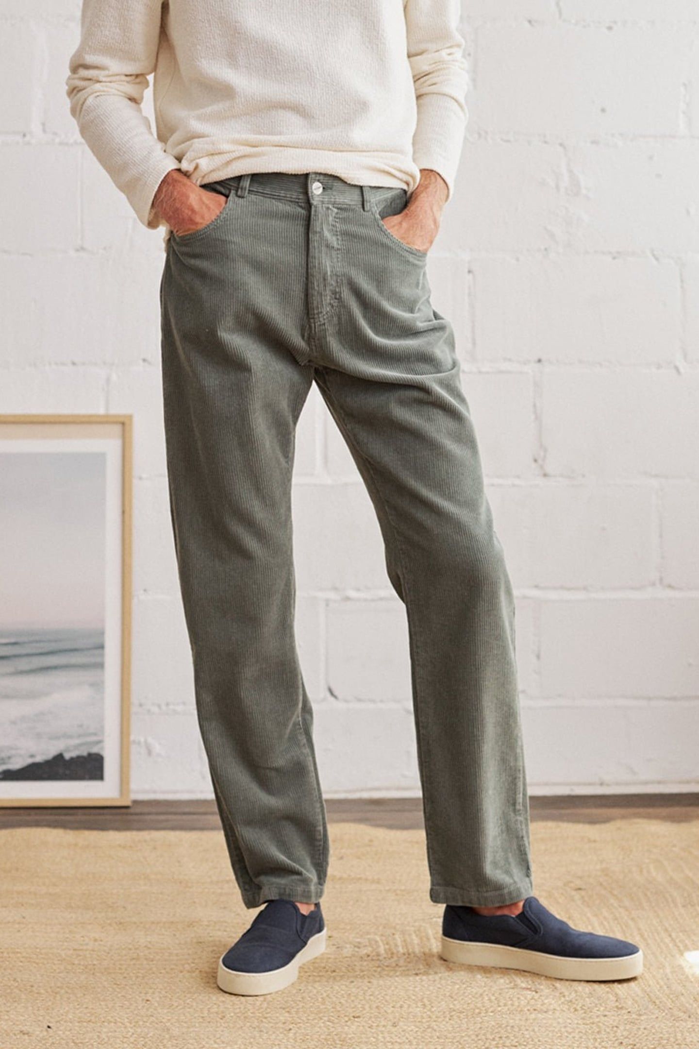 BALAVU PANTS AGAVE GREEN 1