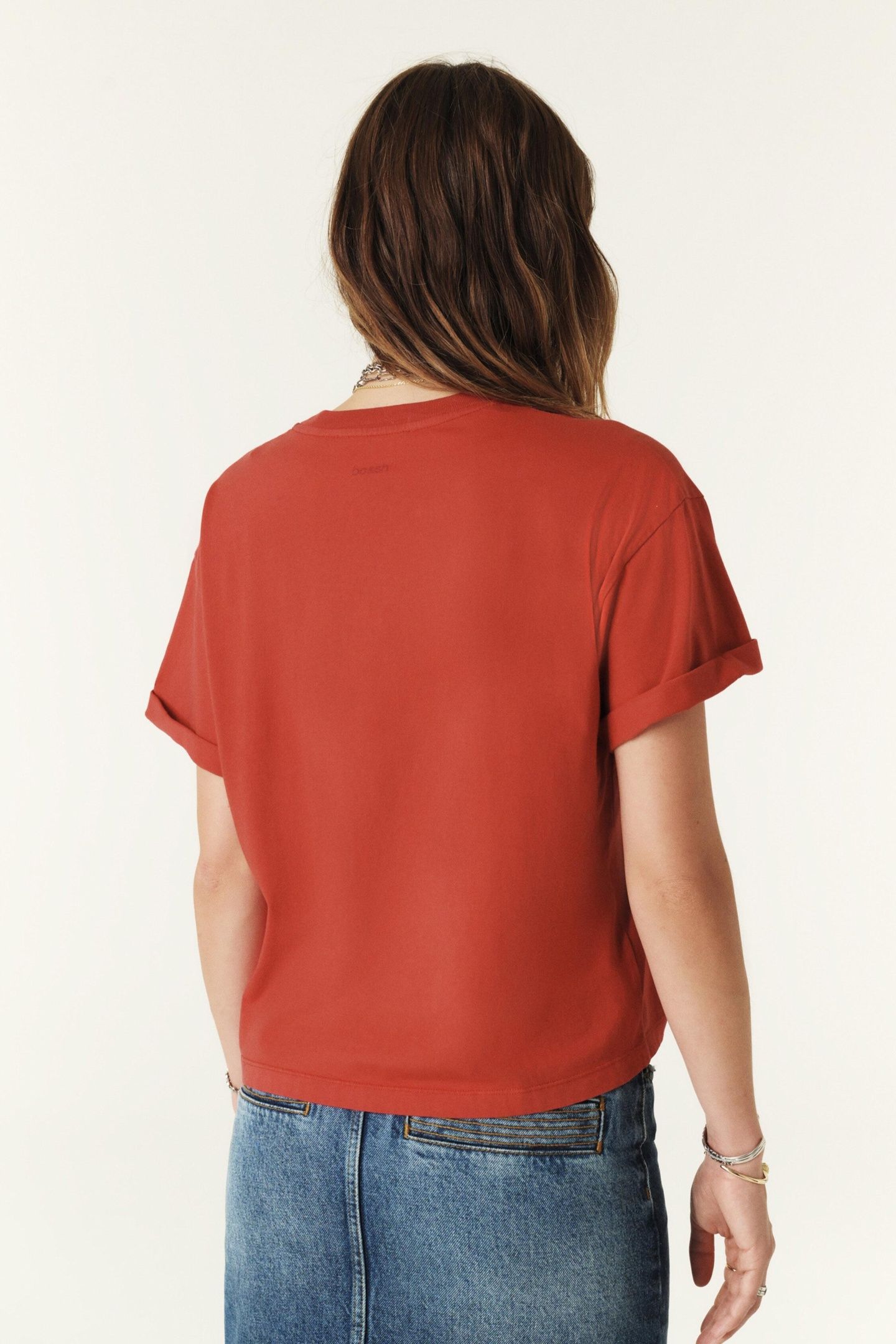SHORT SLEEVES TEE ROUGE 7