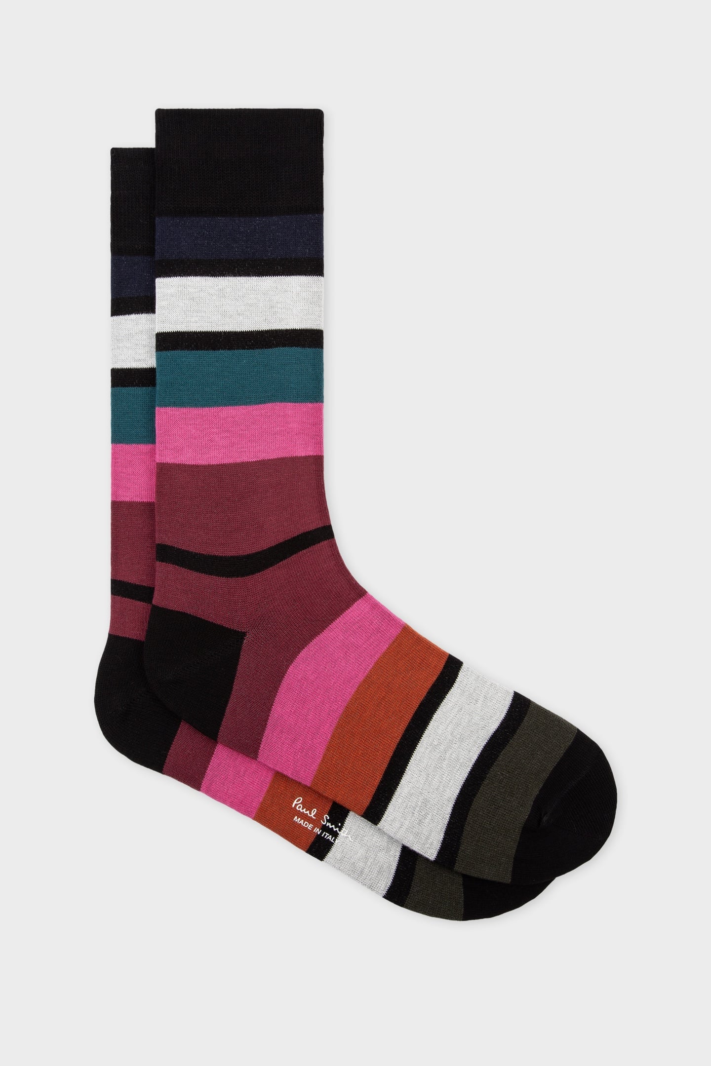 MEN SOCK ANTANAS STRP BLACK 2