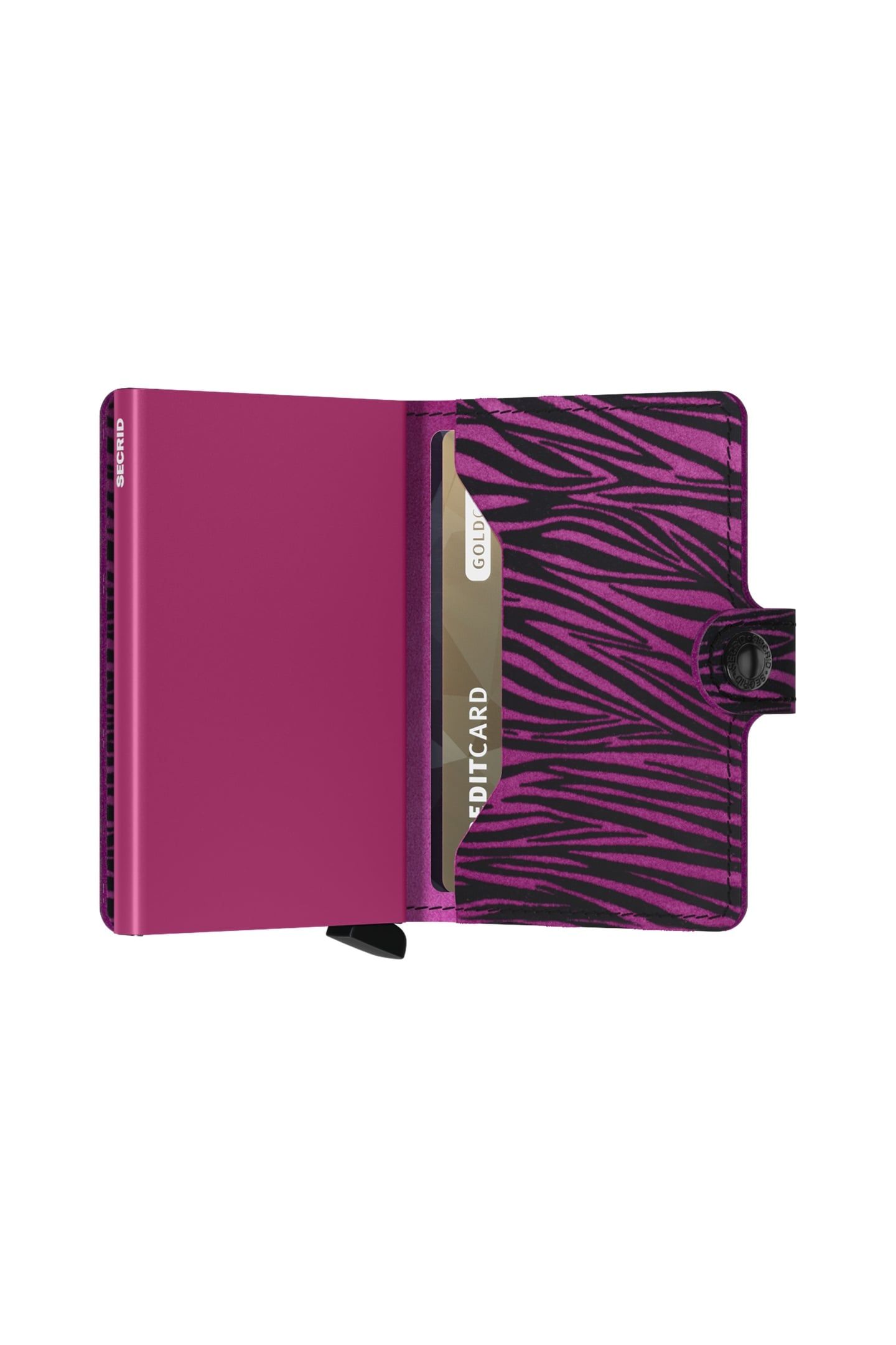 UNISEX MINIWALLET ZEBRA FUCHSIA 3