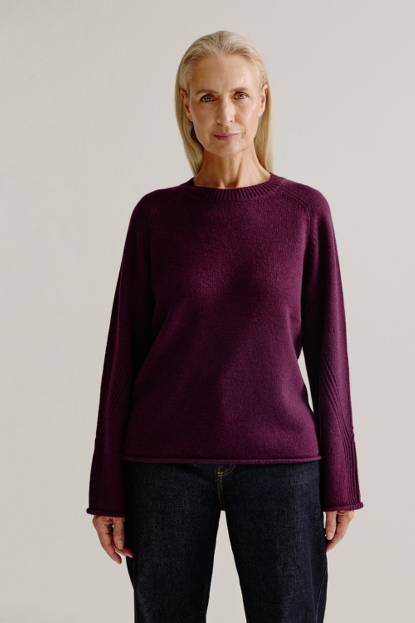LILLIAN SWEATER BORDEAUX 2