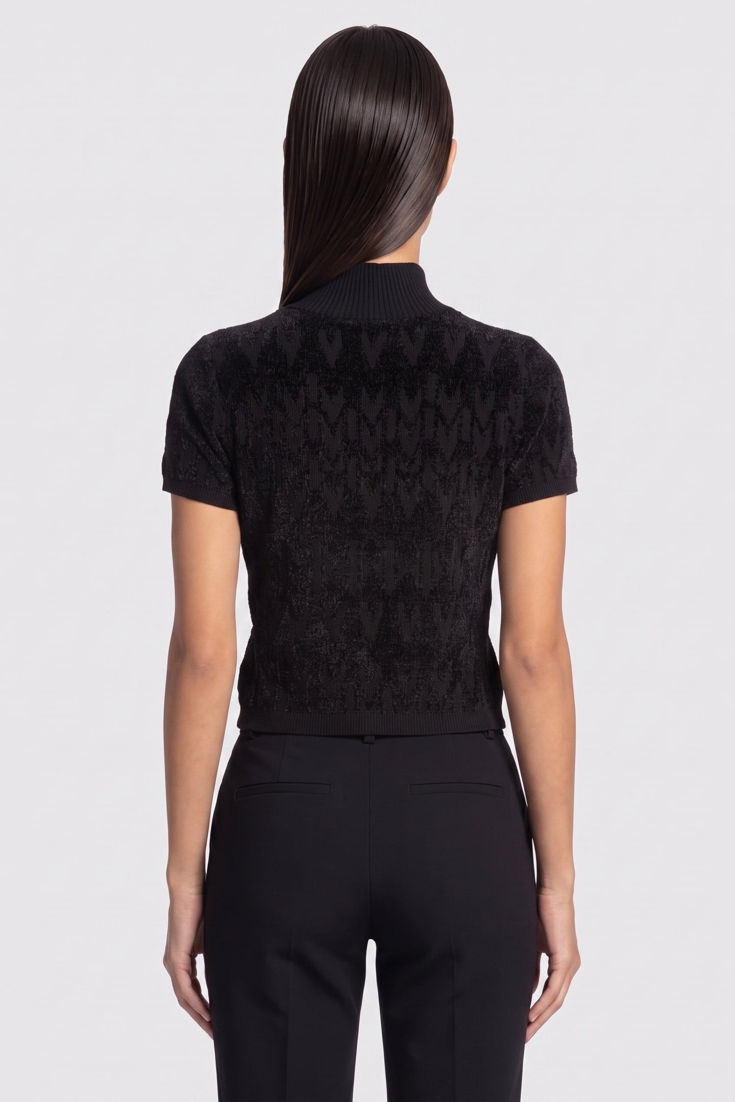 ADELE LOGO CHENILLE JET BLACK A996 2