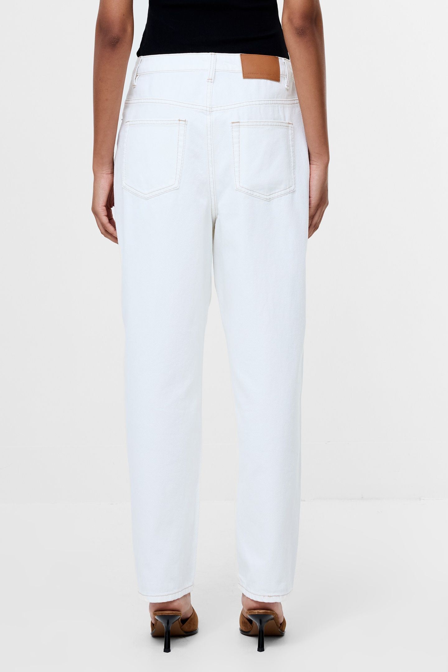 LOREN TWILL BARREL LEG DENIM ARCTIC WHITE 3