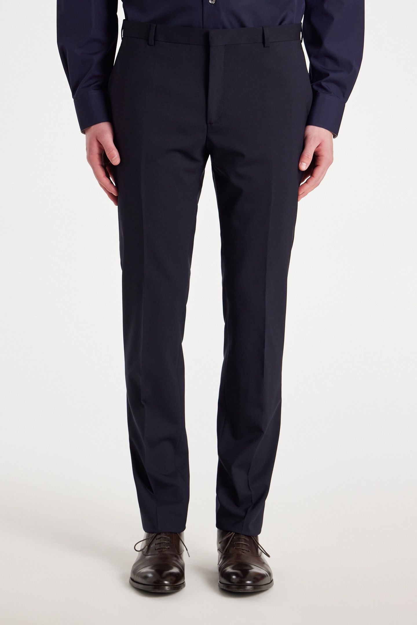 MENS SLIM FIT 2 BUTTON SUIT VERY DARK NAVY 6