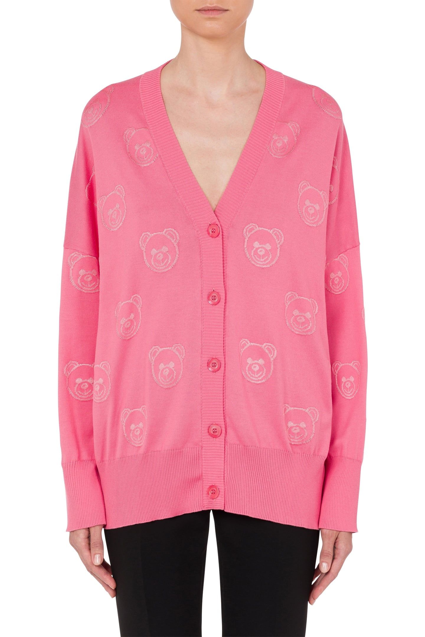 KNITTED JACKET PINK 1