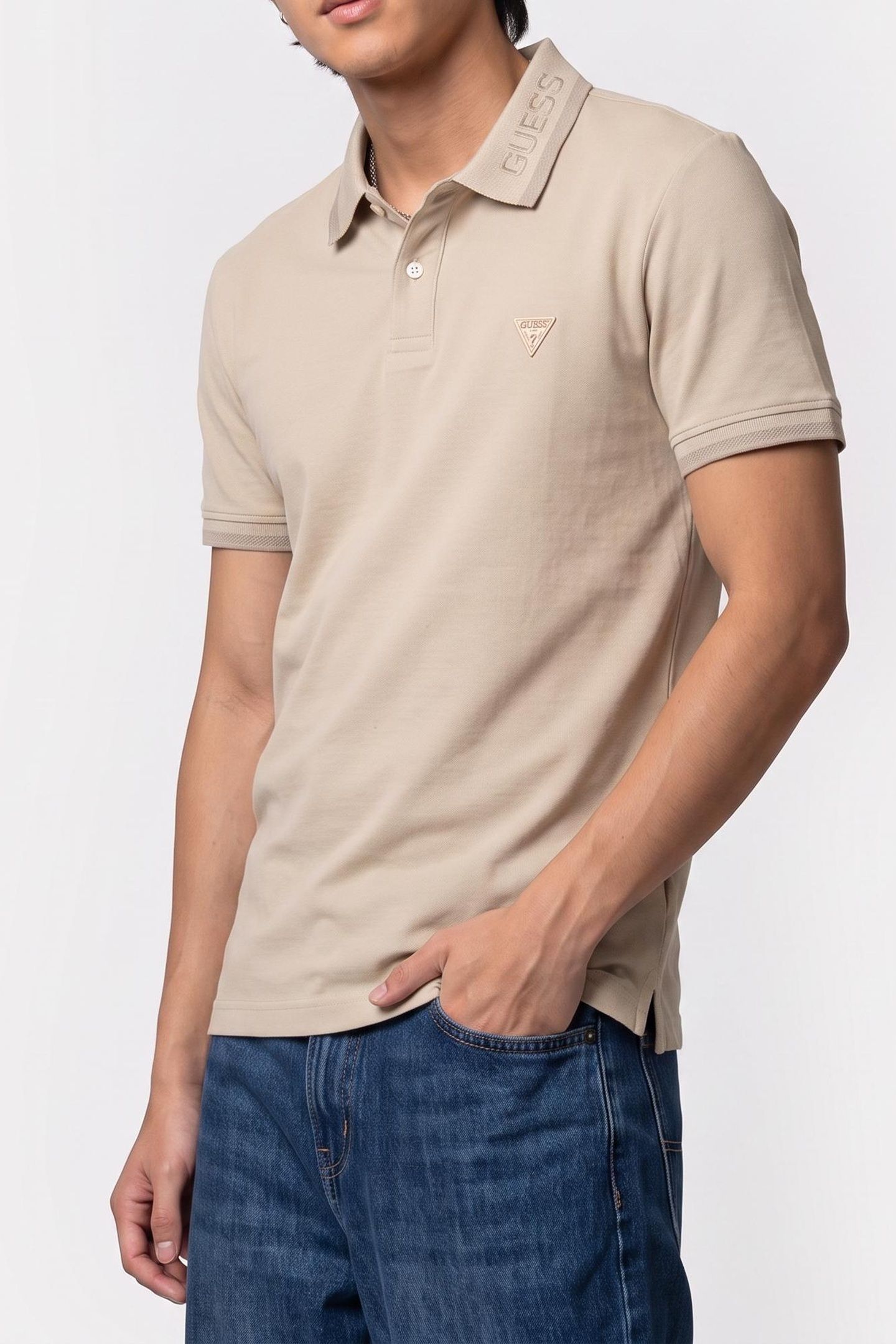 LYLE SS POLO LIGHT OAK 1