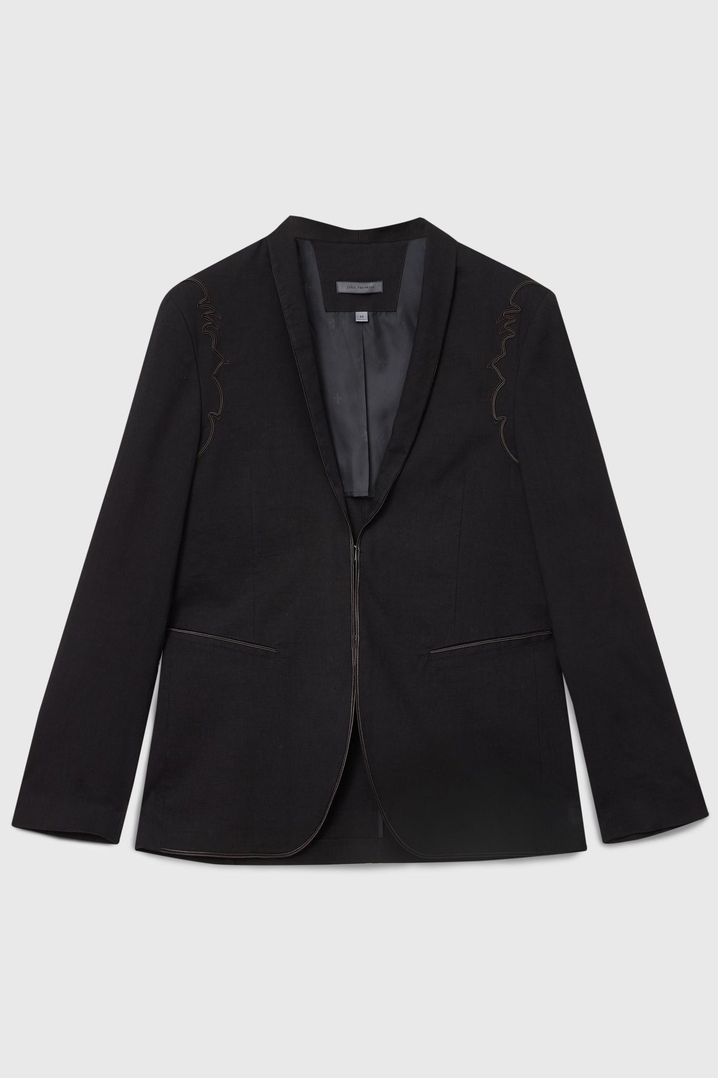 THEODORE JACKET - H B CLOSURE JACKET WIT BLACK 2