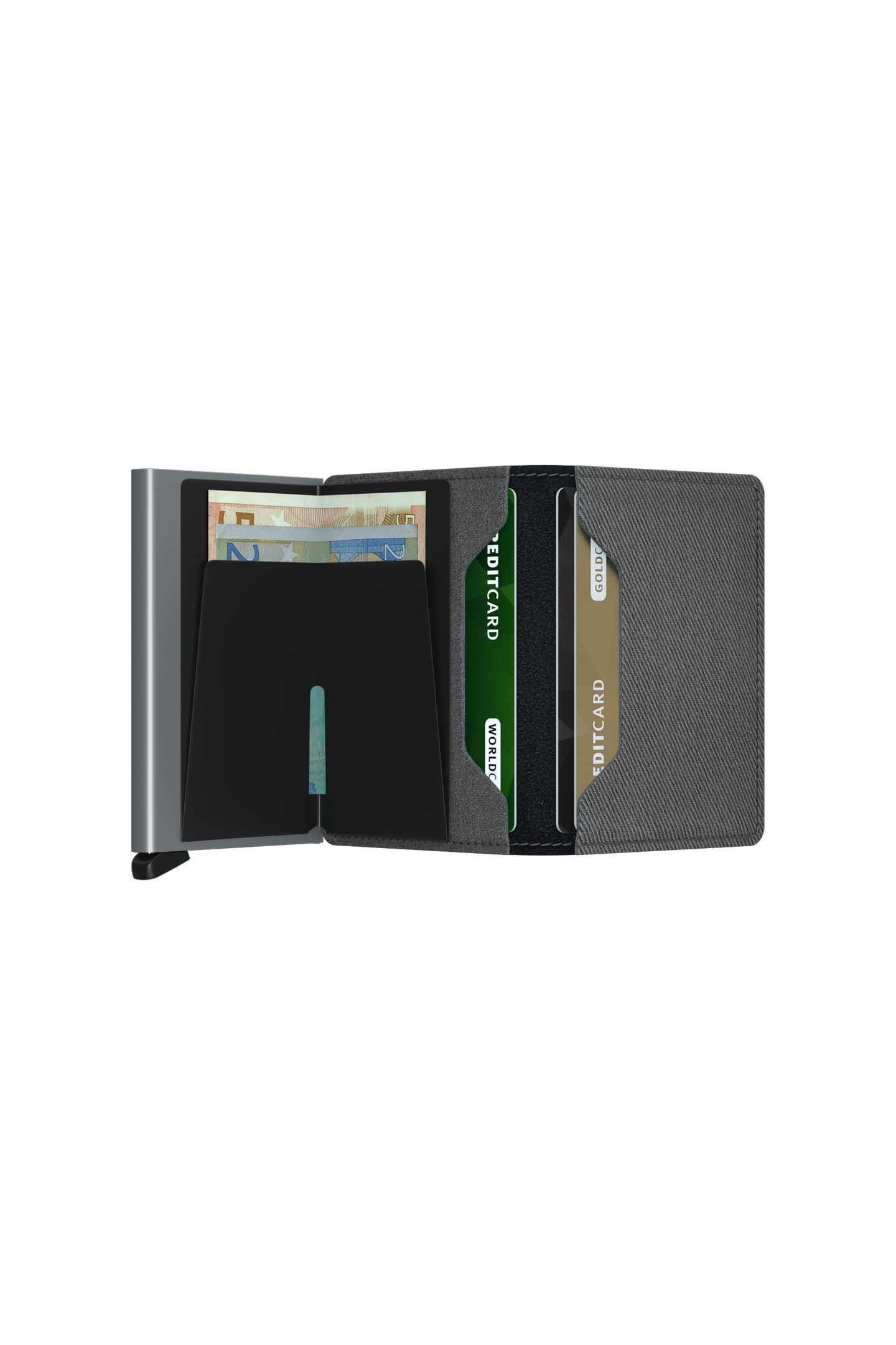 UNISEX SLIMWALLET TWIST GREY 4